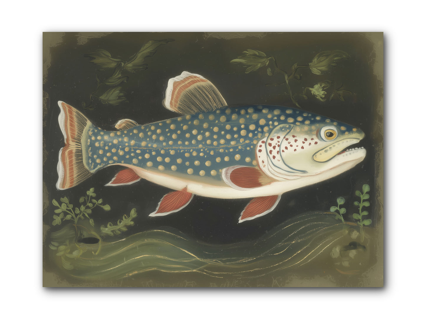 Freshwater Fairy -- Wrapped Canvas 12x9