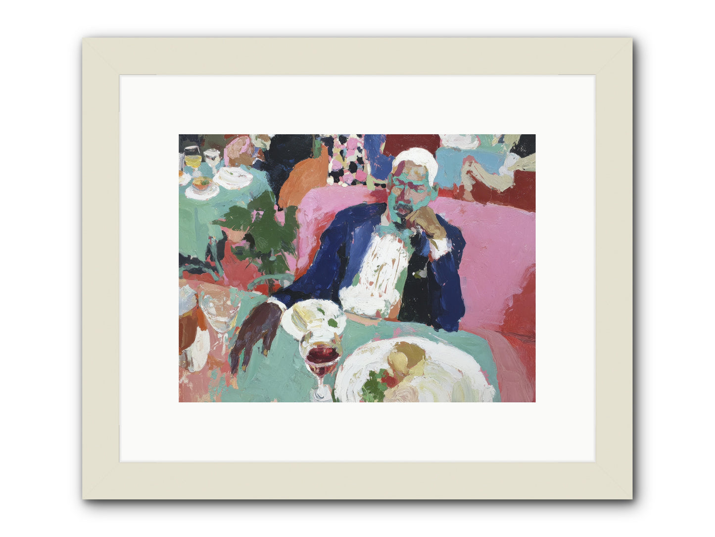 Friendship Beyond Words -- Framed Print - White 12x9