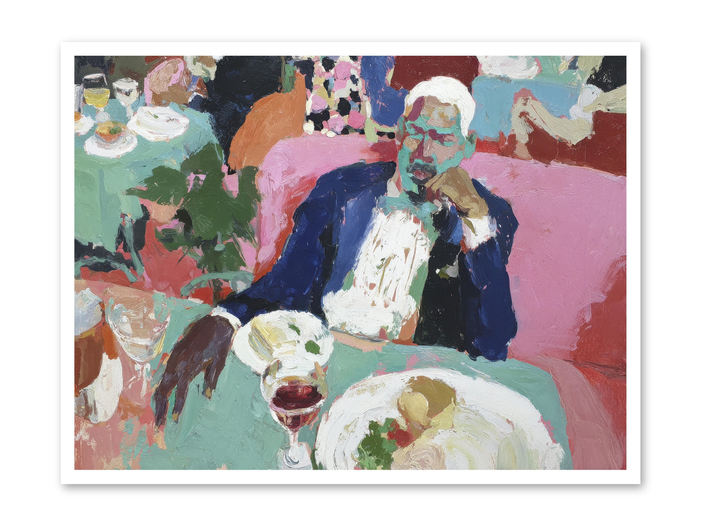 Friendship Beyond Words -- Loose Canvas Print 40x30
