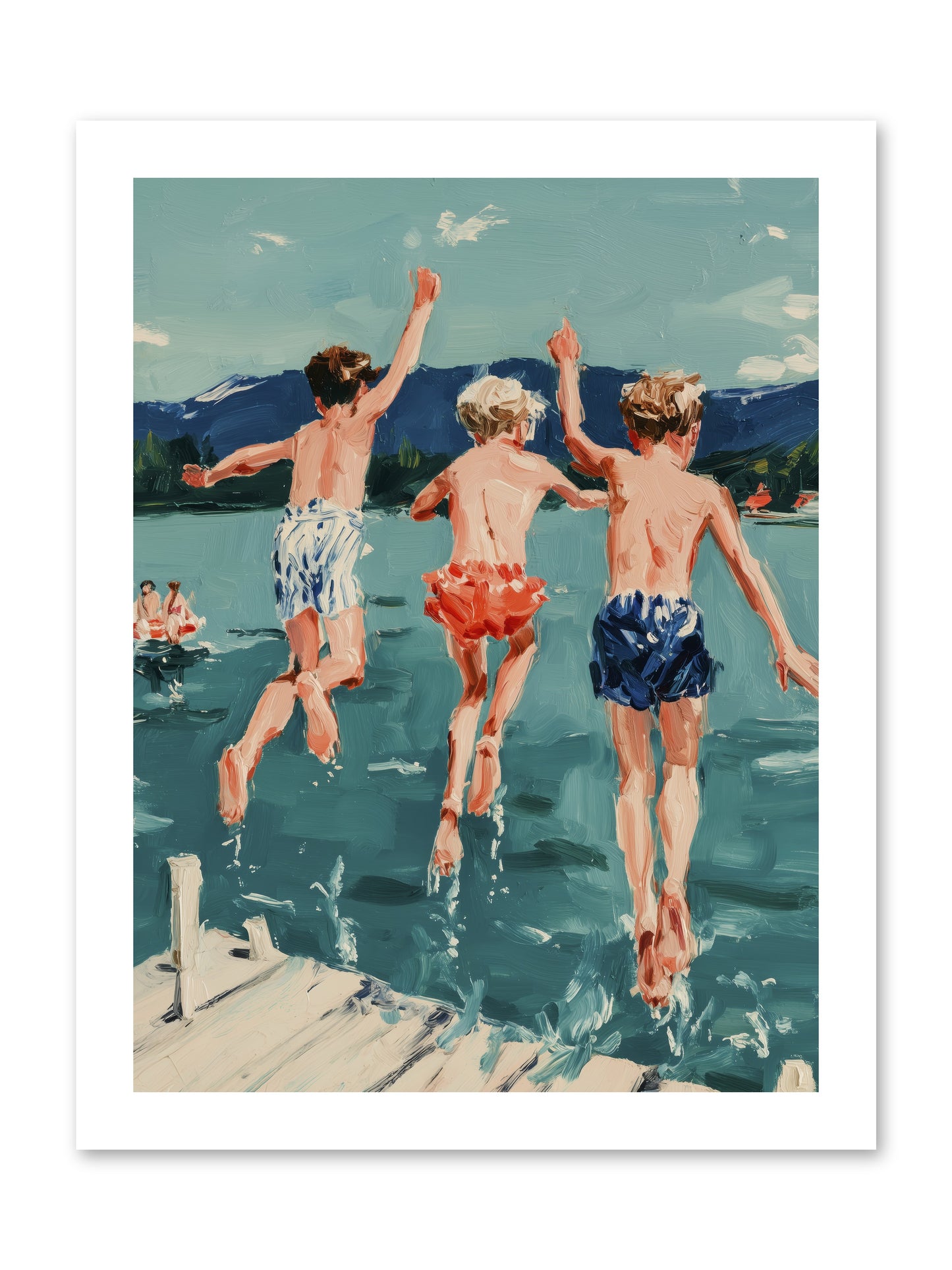 Friendship Cove -- Paper Print 12x16