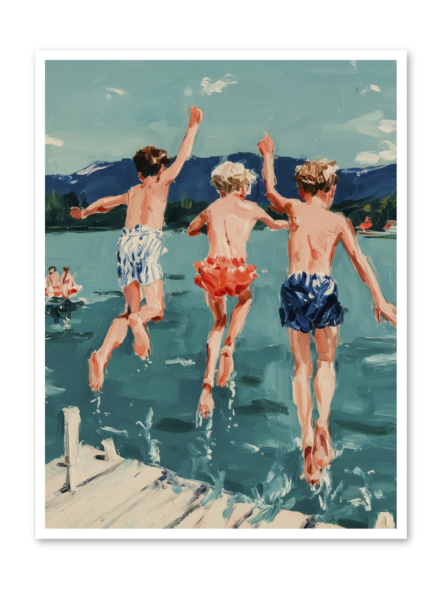 Friendship Cove -- Loose Canvas Print 36x48