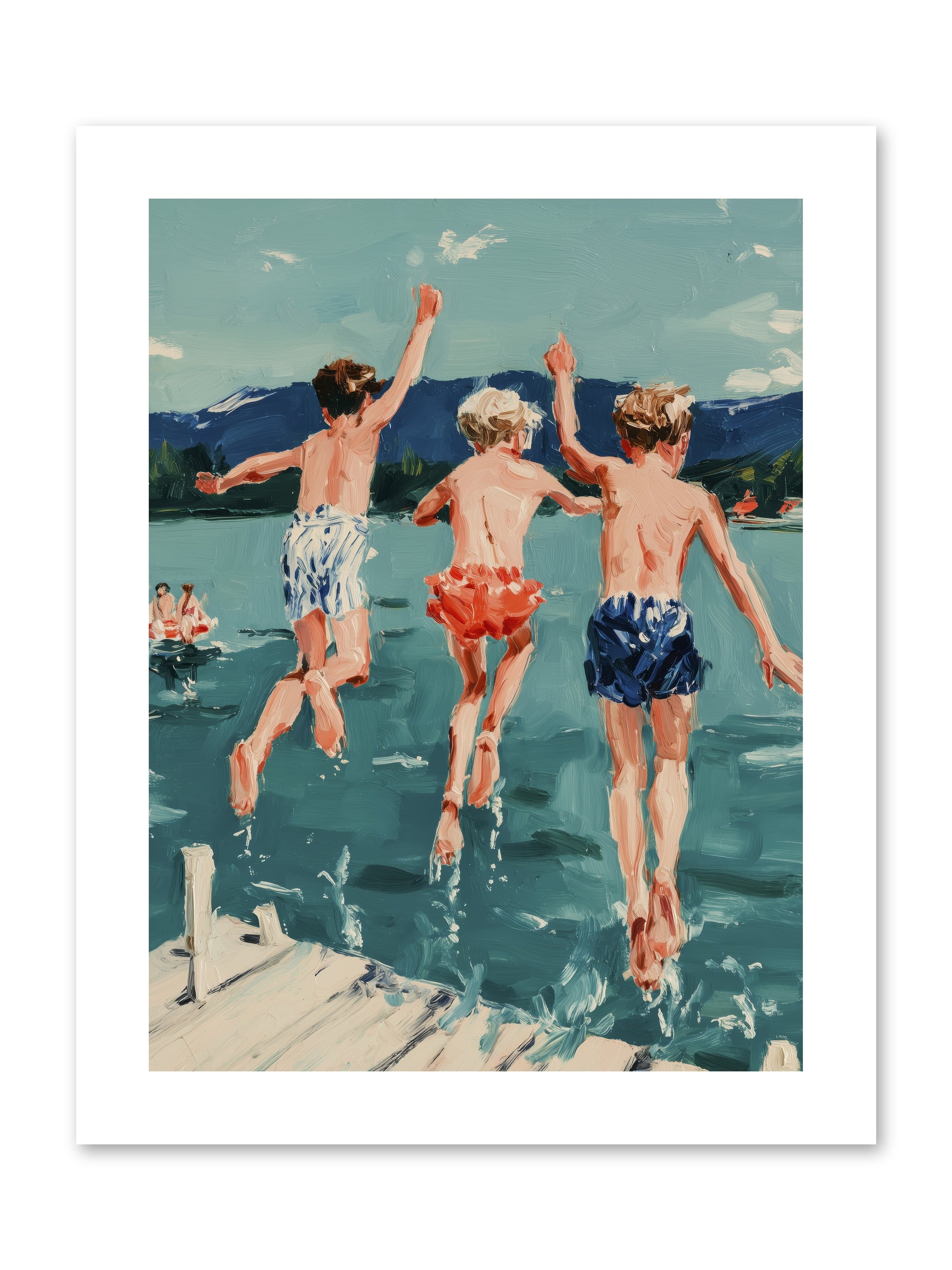 Friendship Cove -- Paper Print 9x12