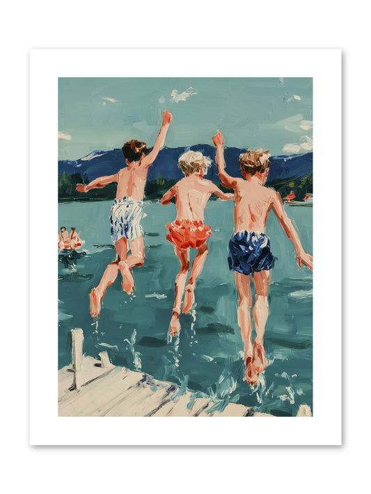 Friendship Cove -- Paper Print 9x12