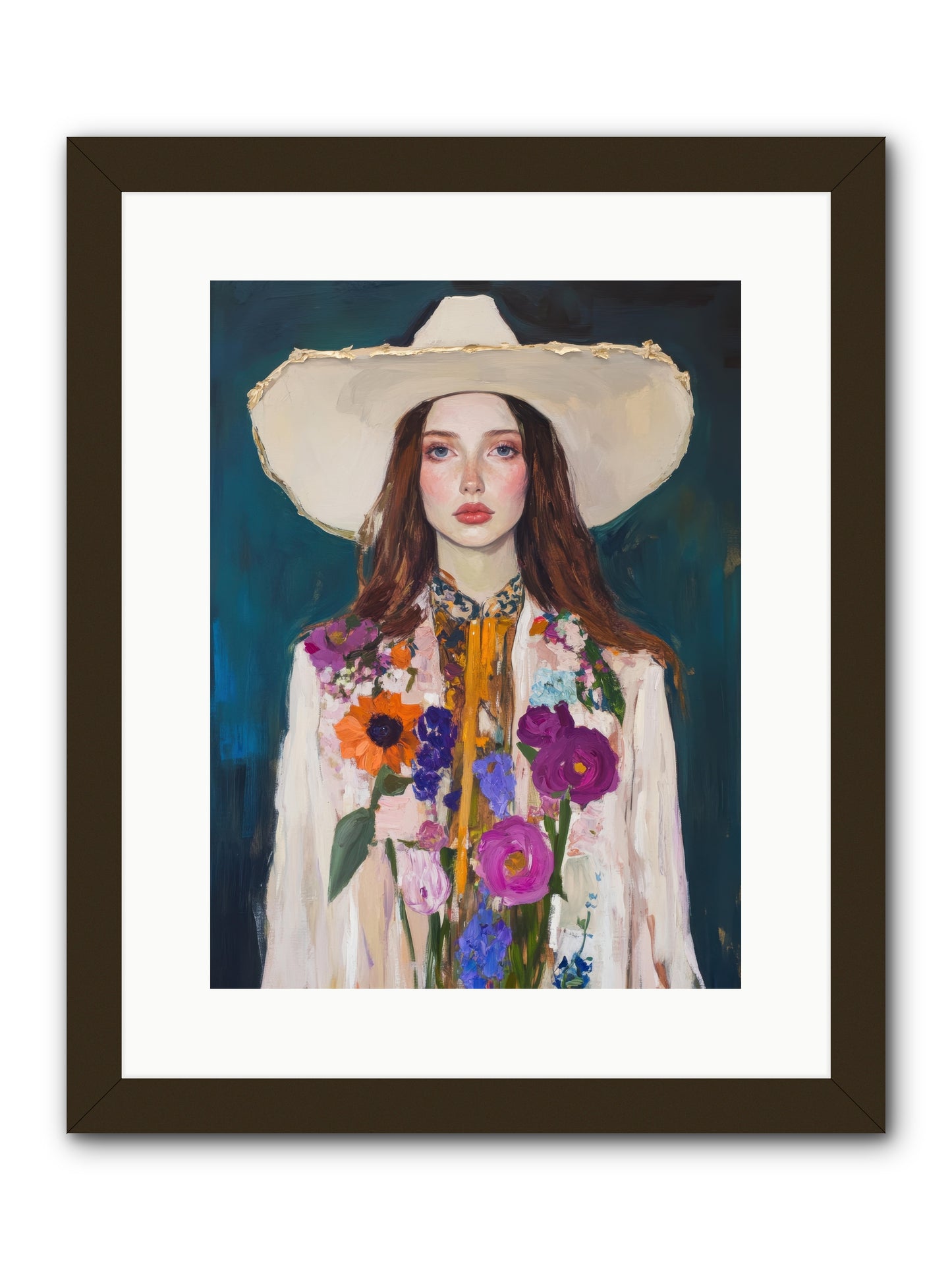 Frontier Alchemy -- Framed Print - Black 12x16