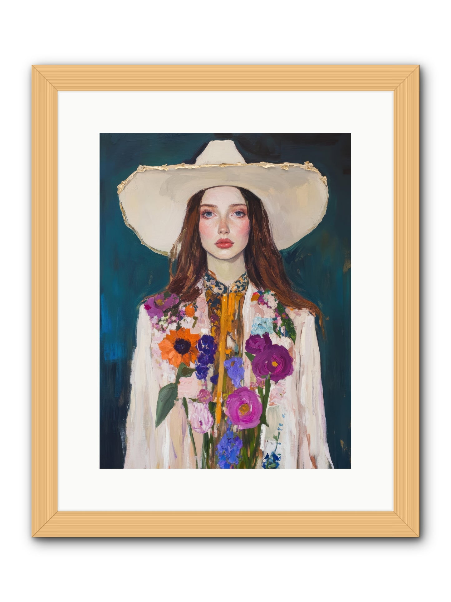 Frontier Alchemy -- Framed Print - Natural 12x16