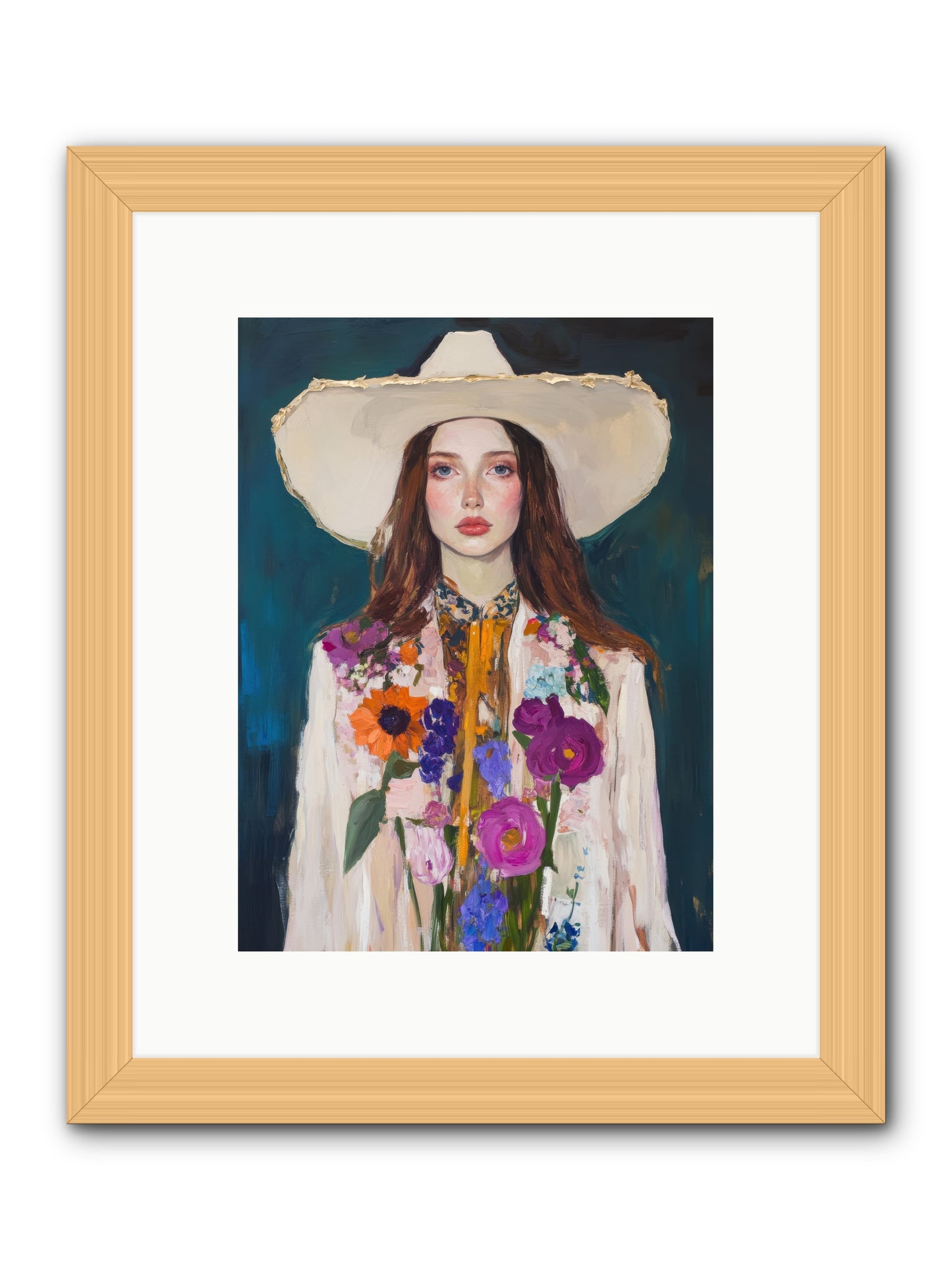 Frontier Alchemy -- Framed Print - Natural 9x12