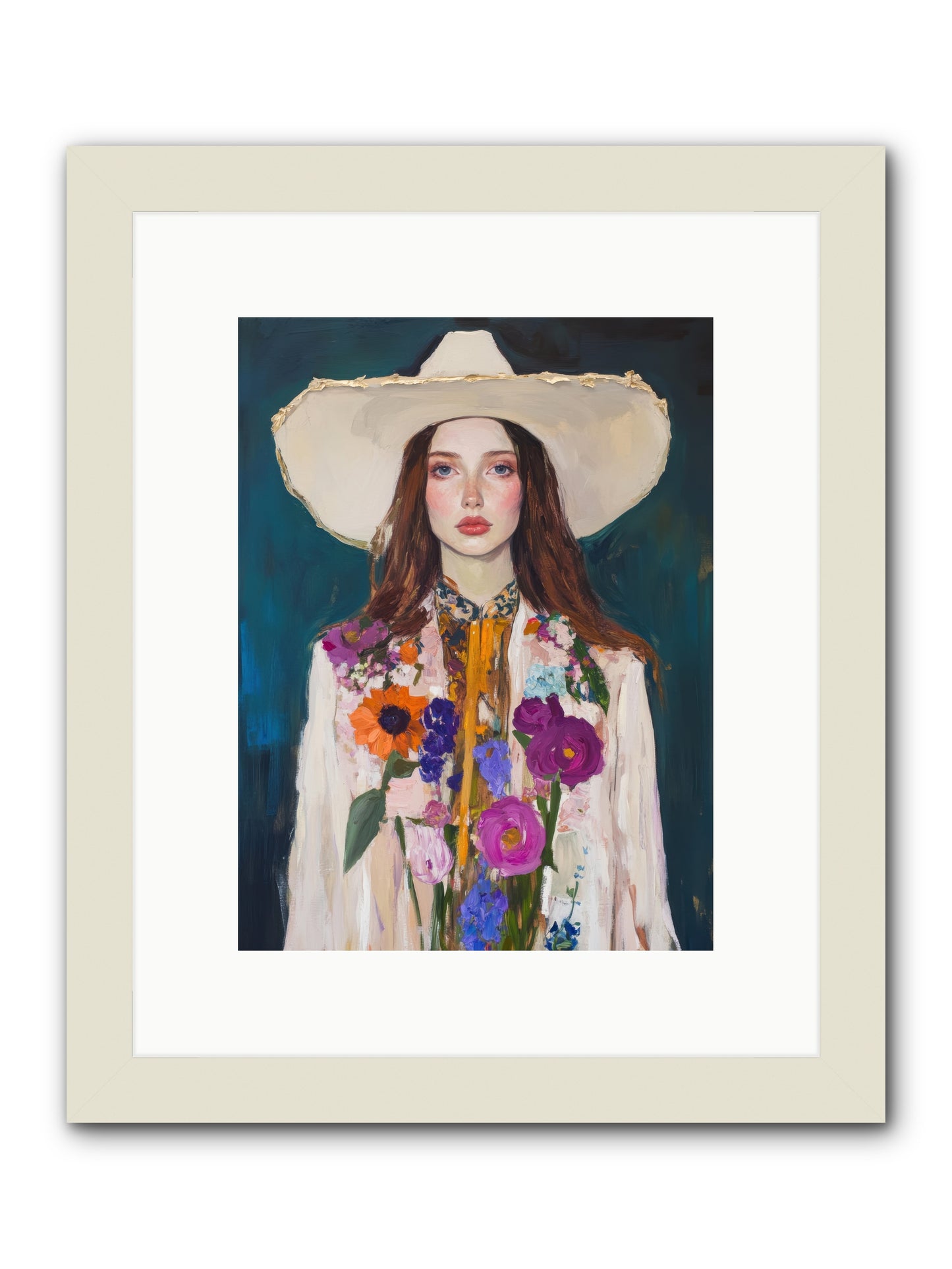 Frontier Alchemy -- Framed Print - White 9x12