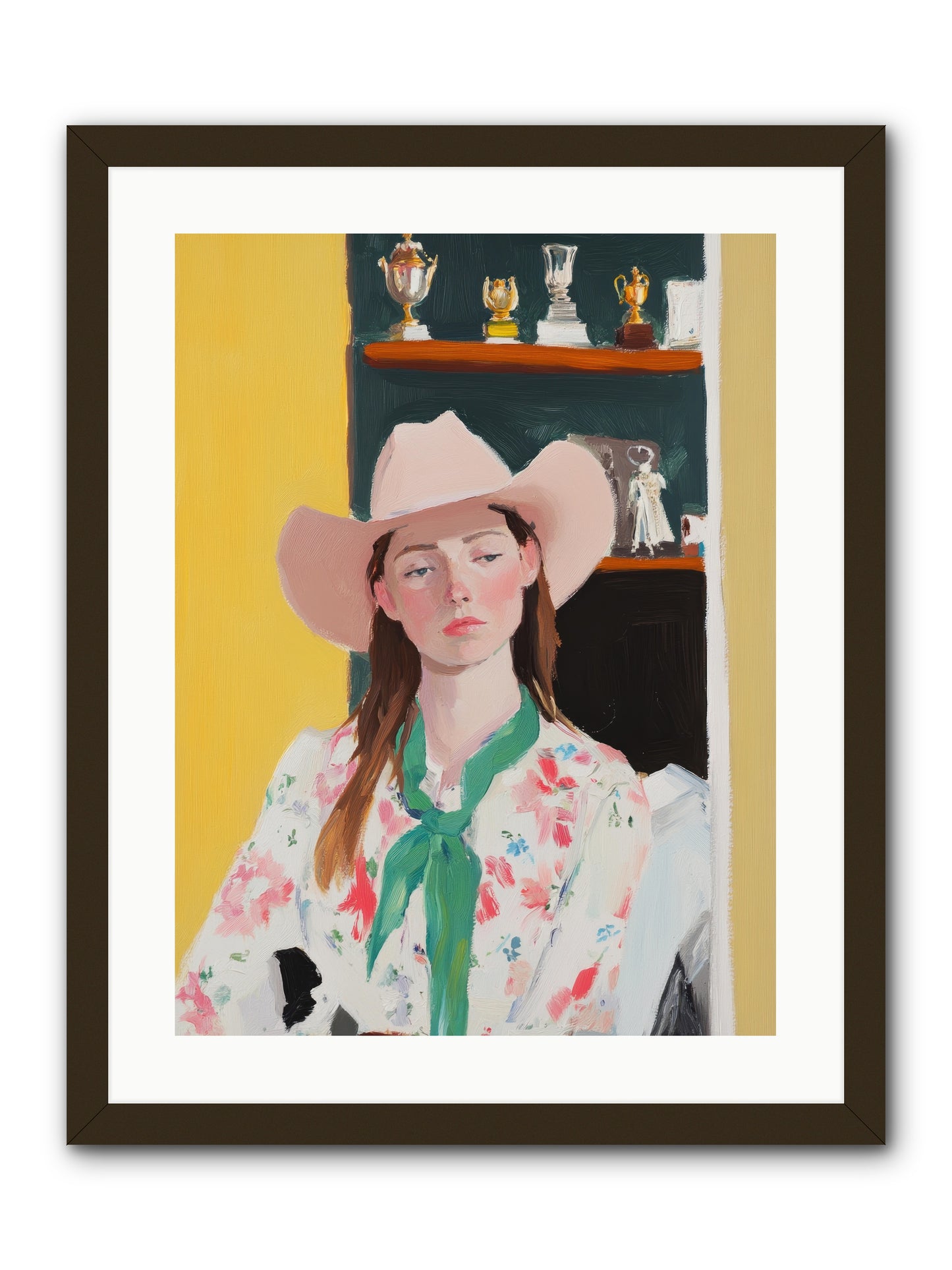Frontier Dreamer -- Framed Print - Black 18x24