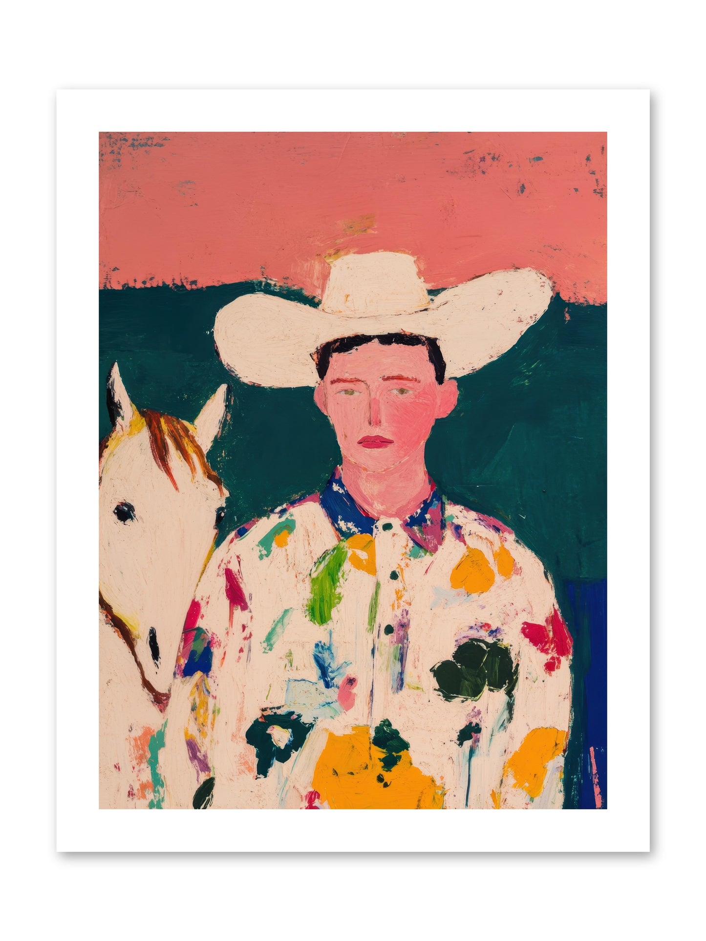 Frontier Memoir -- Paper Print 12x16