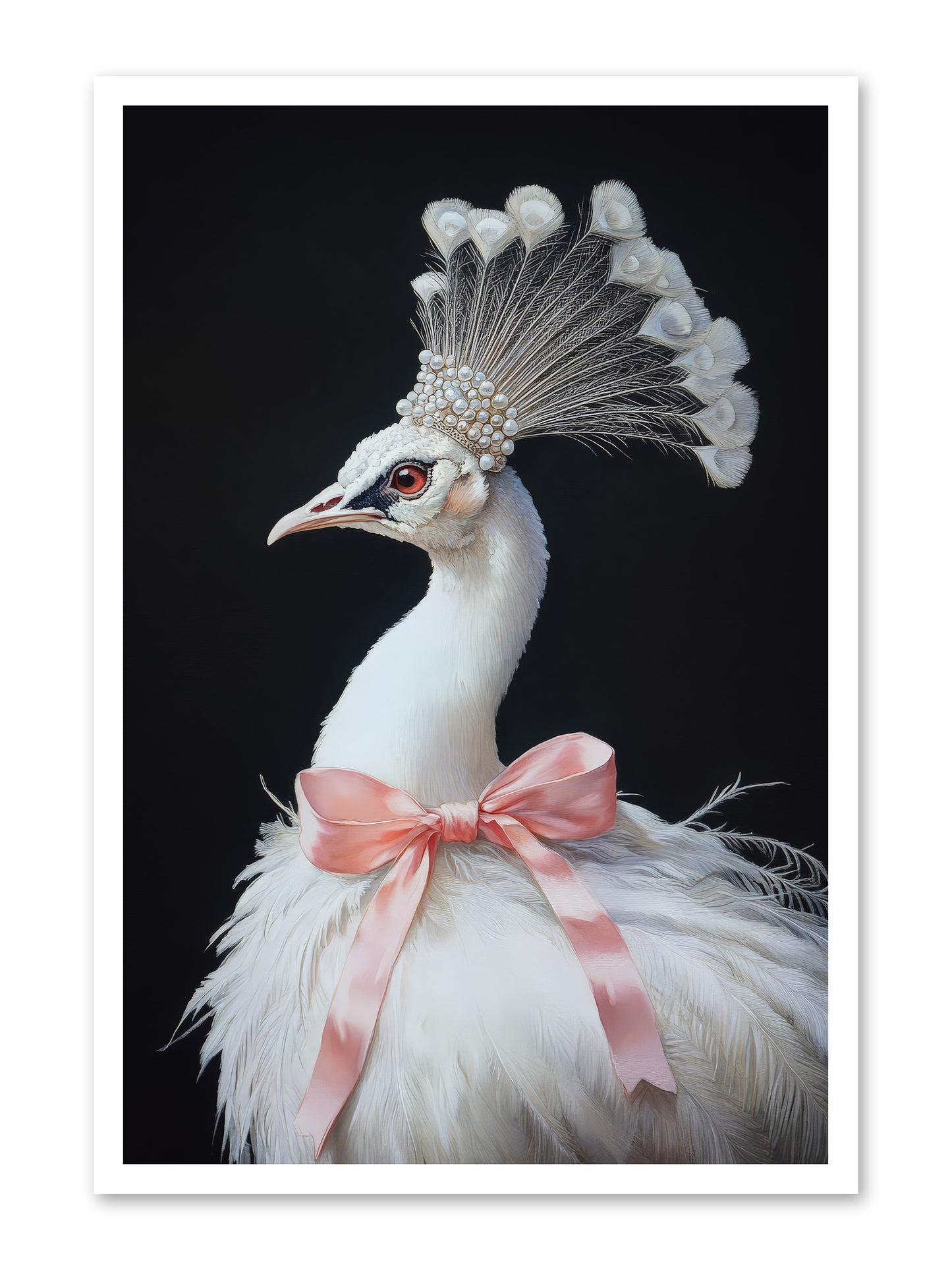 Frost Feathered Majesty -- Paper Print 24x36