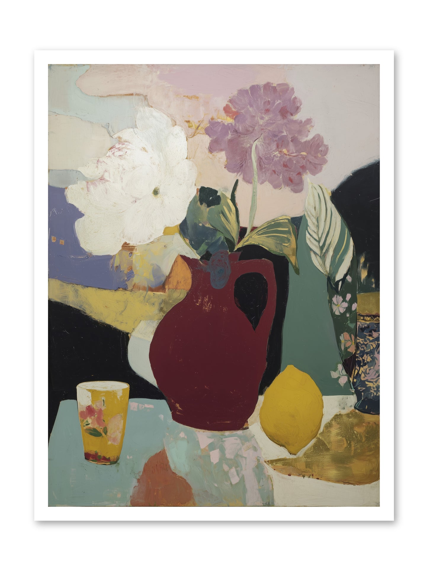 Fruit and Shadow -- Loose Canvas Print 24x32