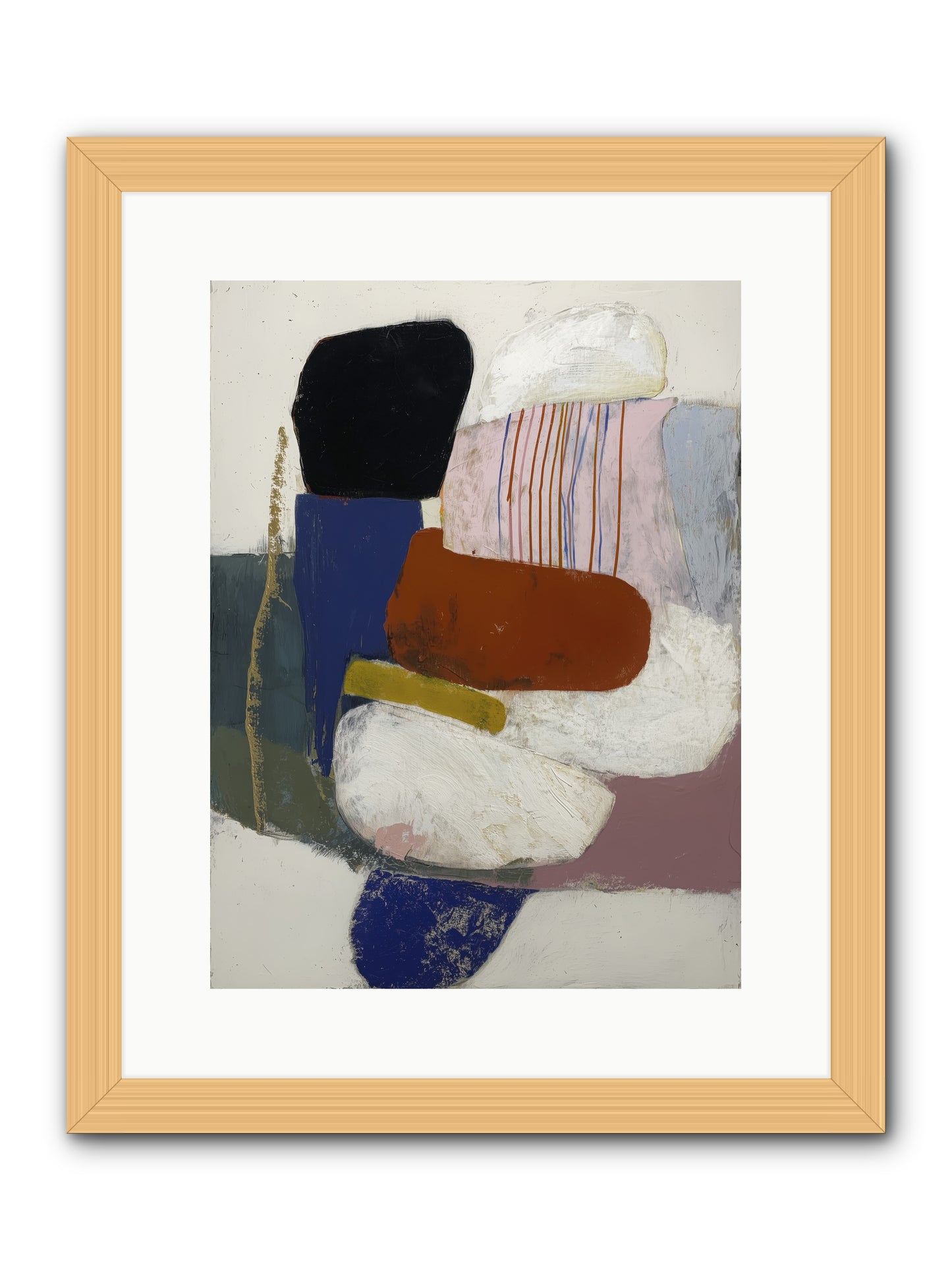 Galecrest -- Framed Print - Natural 12x16