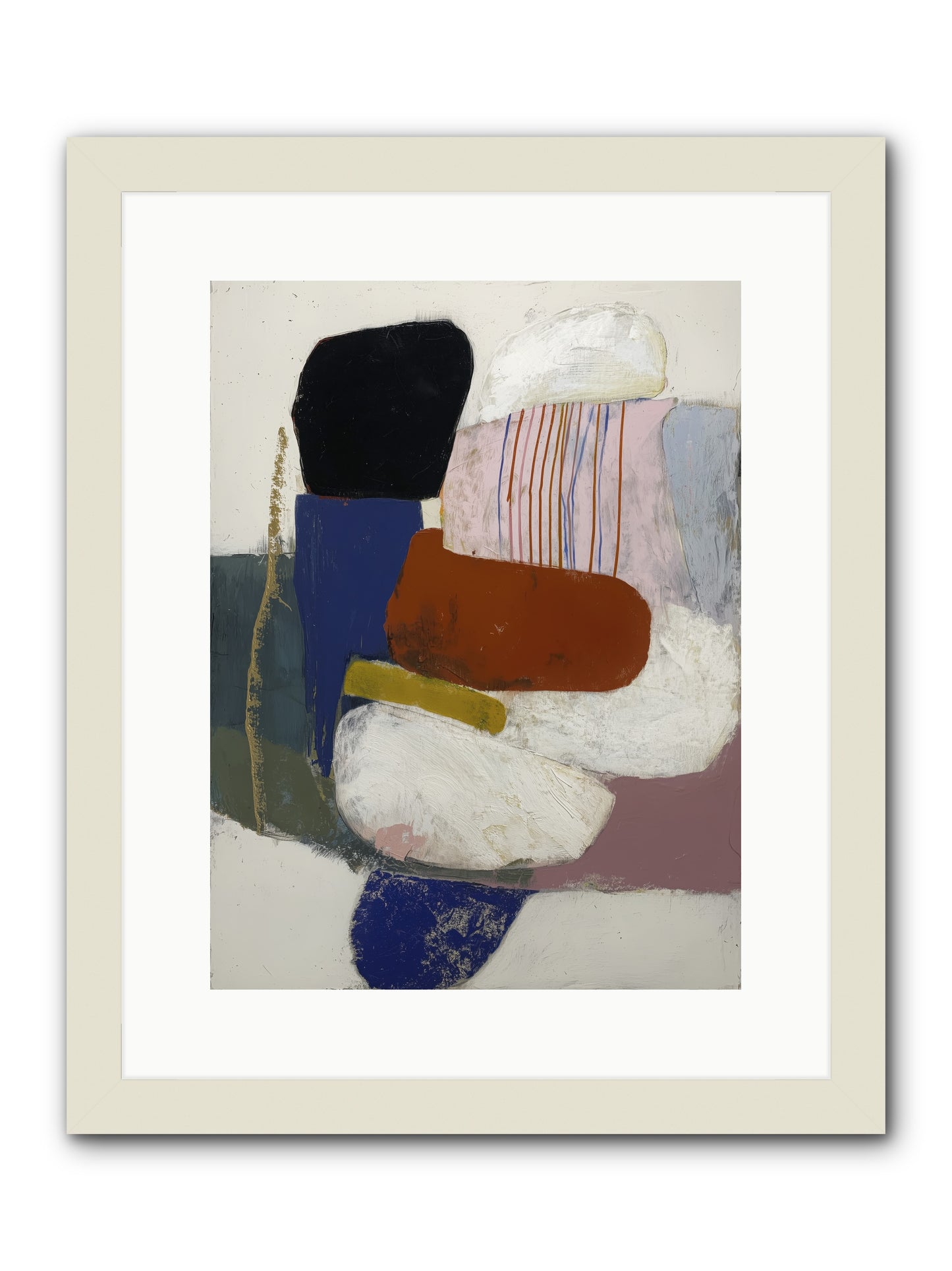 Galecrest -- Framed Print - White 12x16