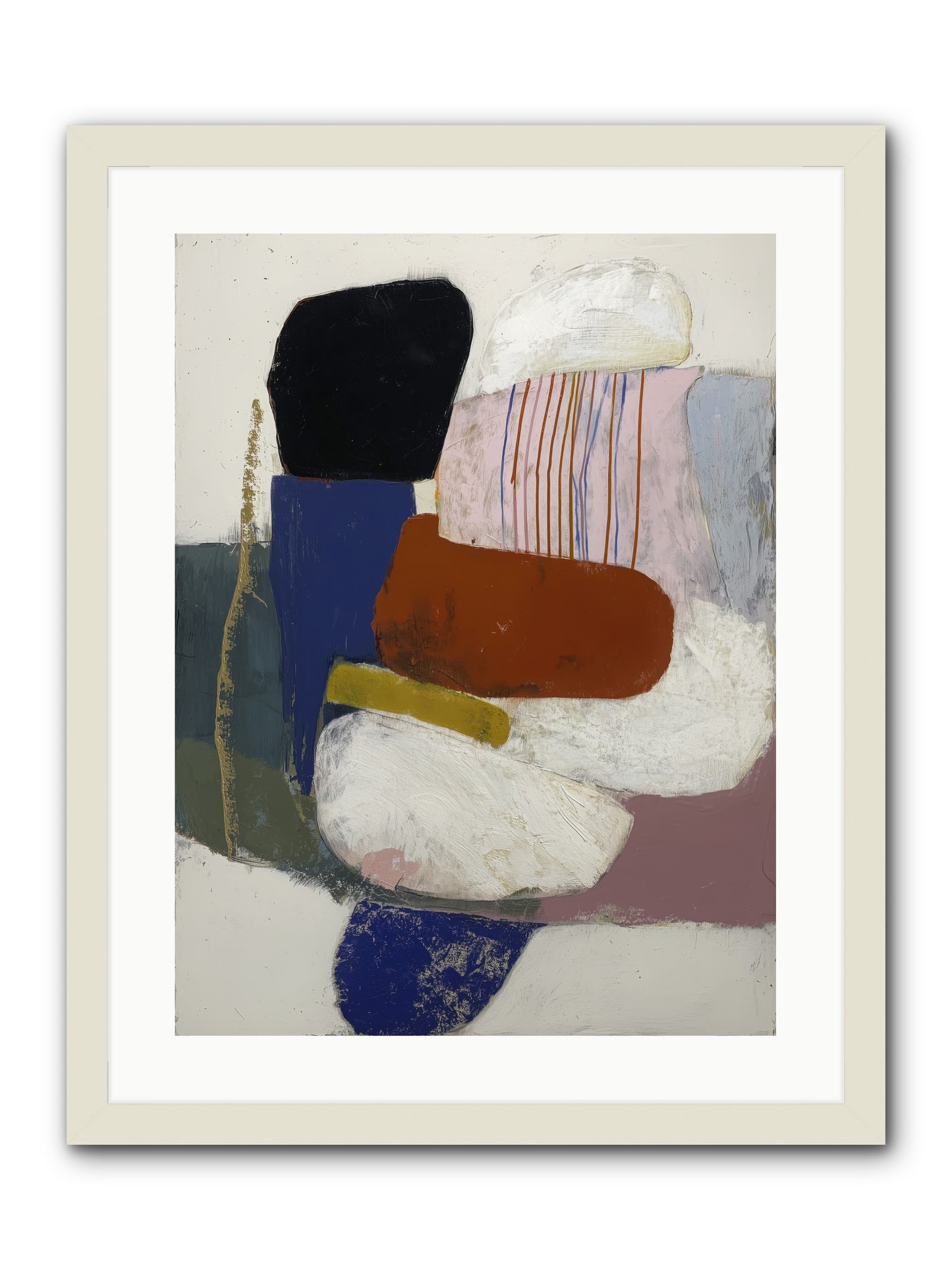 Galecrest -- Framed Print - White 18x24