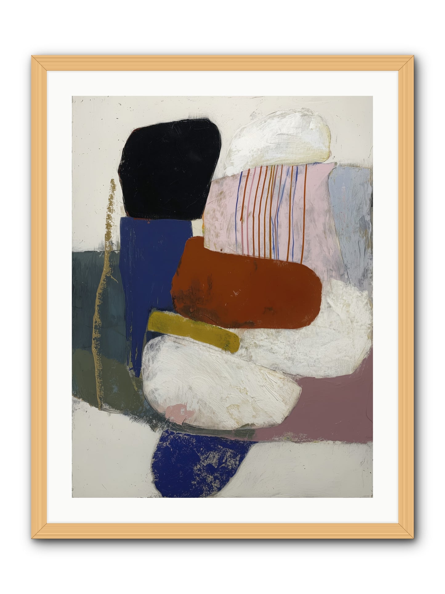 Galecrest -- Framed Print - Natural 24x32
