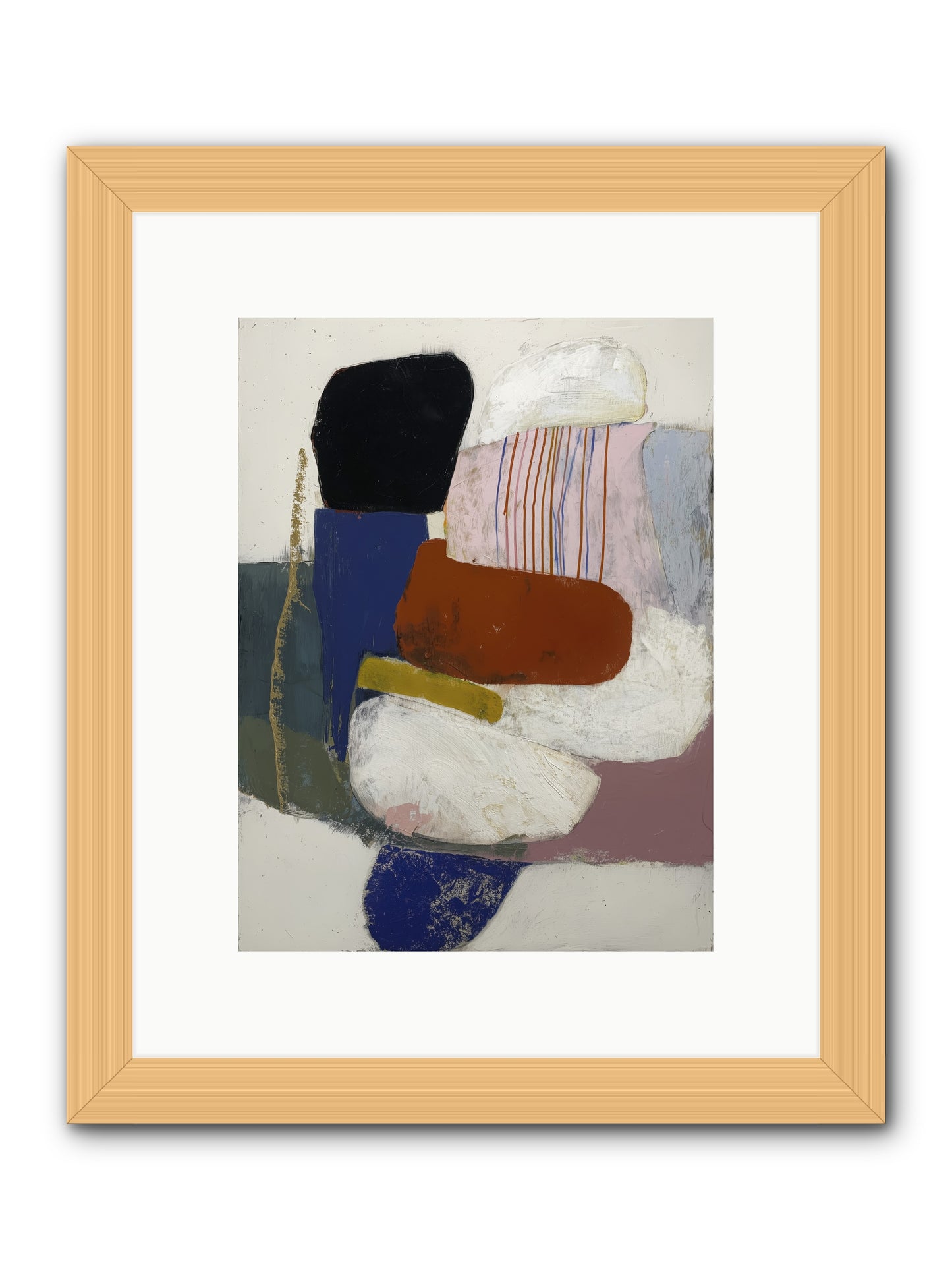 Galecrest -- Framed Print - Natural 9x12