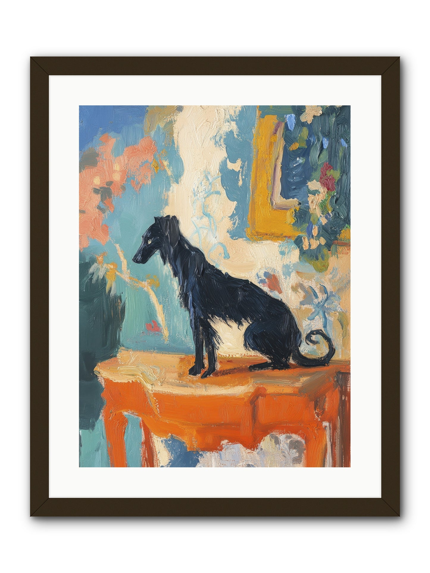 Galileo -- Framed Print - Black 18x24