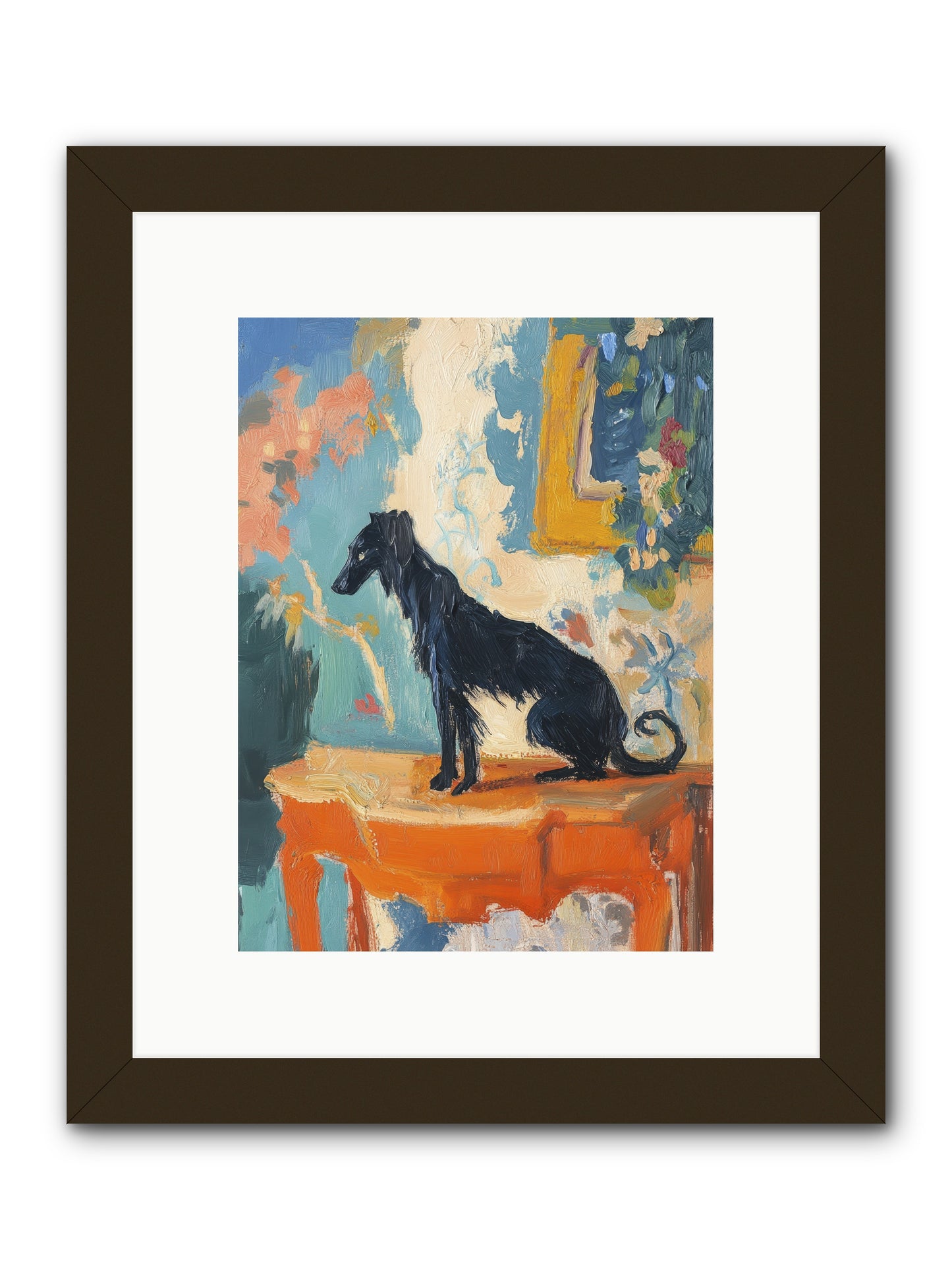 Galileo -- Framed Print - Black 9x12