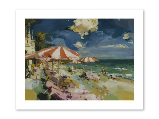 Gallic Shore Glory -- Paper Print 12x9