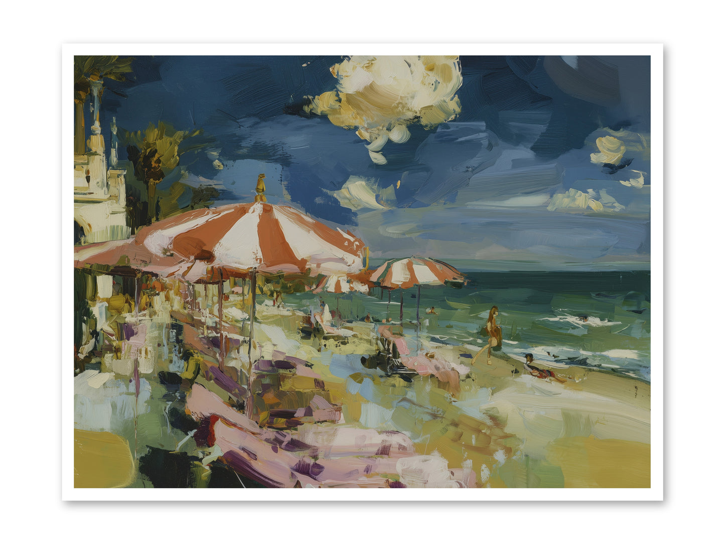 Gallic Shore Glory -- Paper Print 48x36