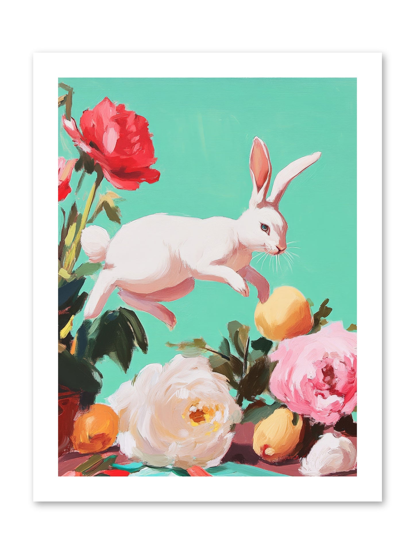 Garden Frolic No.1 Rez2 -- Paper Print 12x16