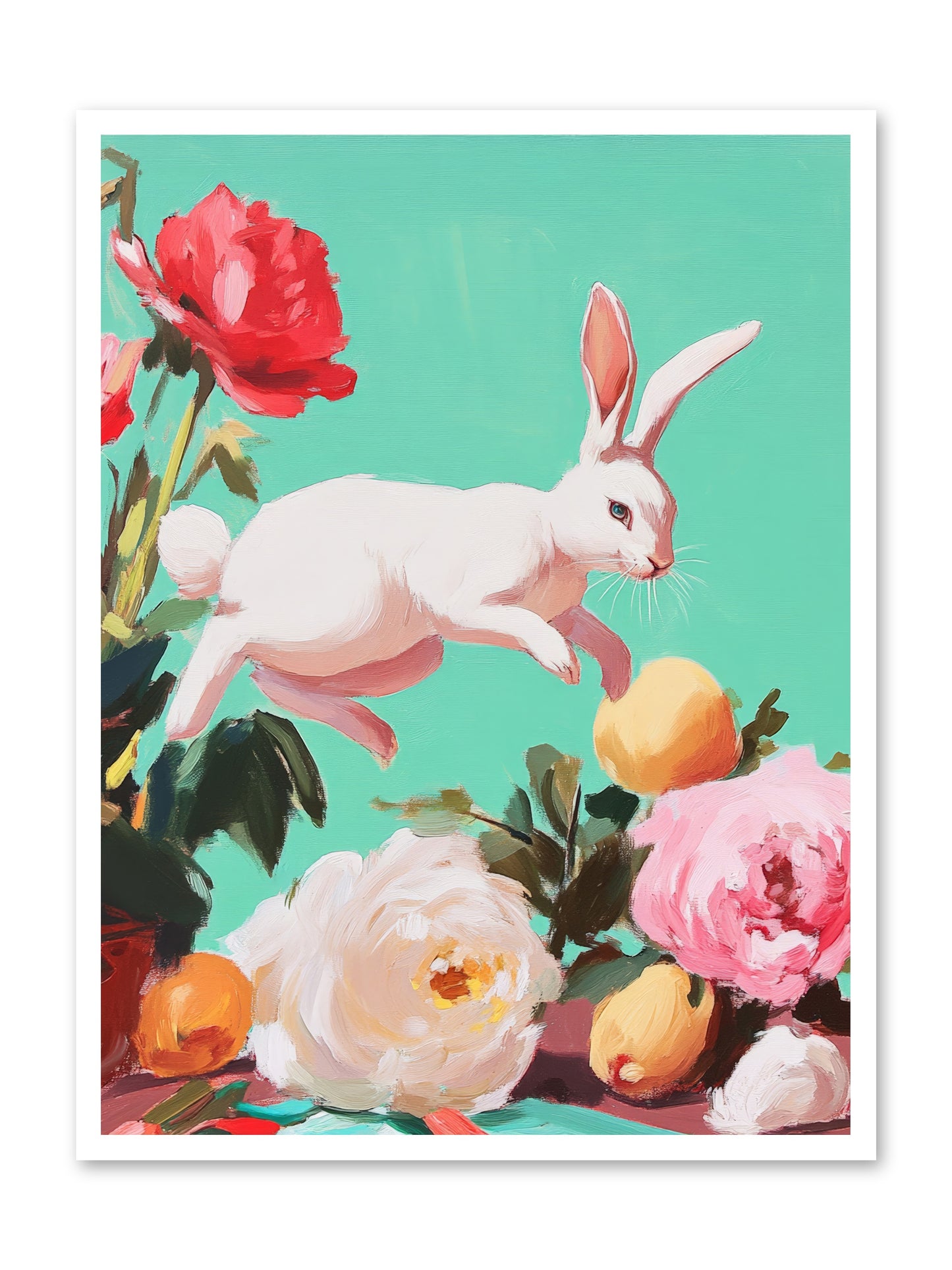 Garden Frolic No.1 Rez2 -- Loose Canvas Print 30x40