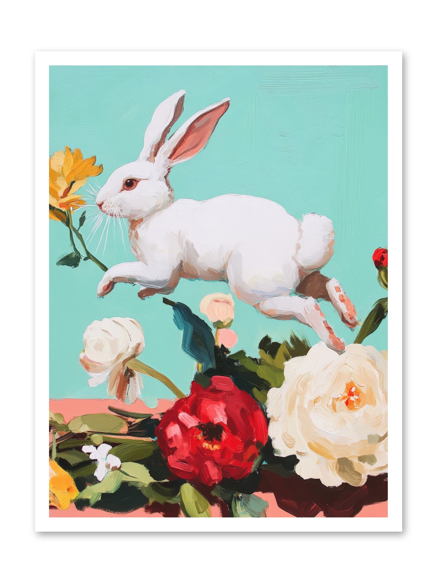Garden Frolic No.2 Rez2 -- Loose Canvas Print 24x32