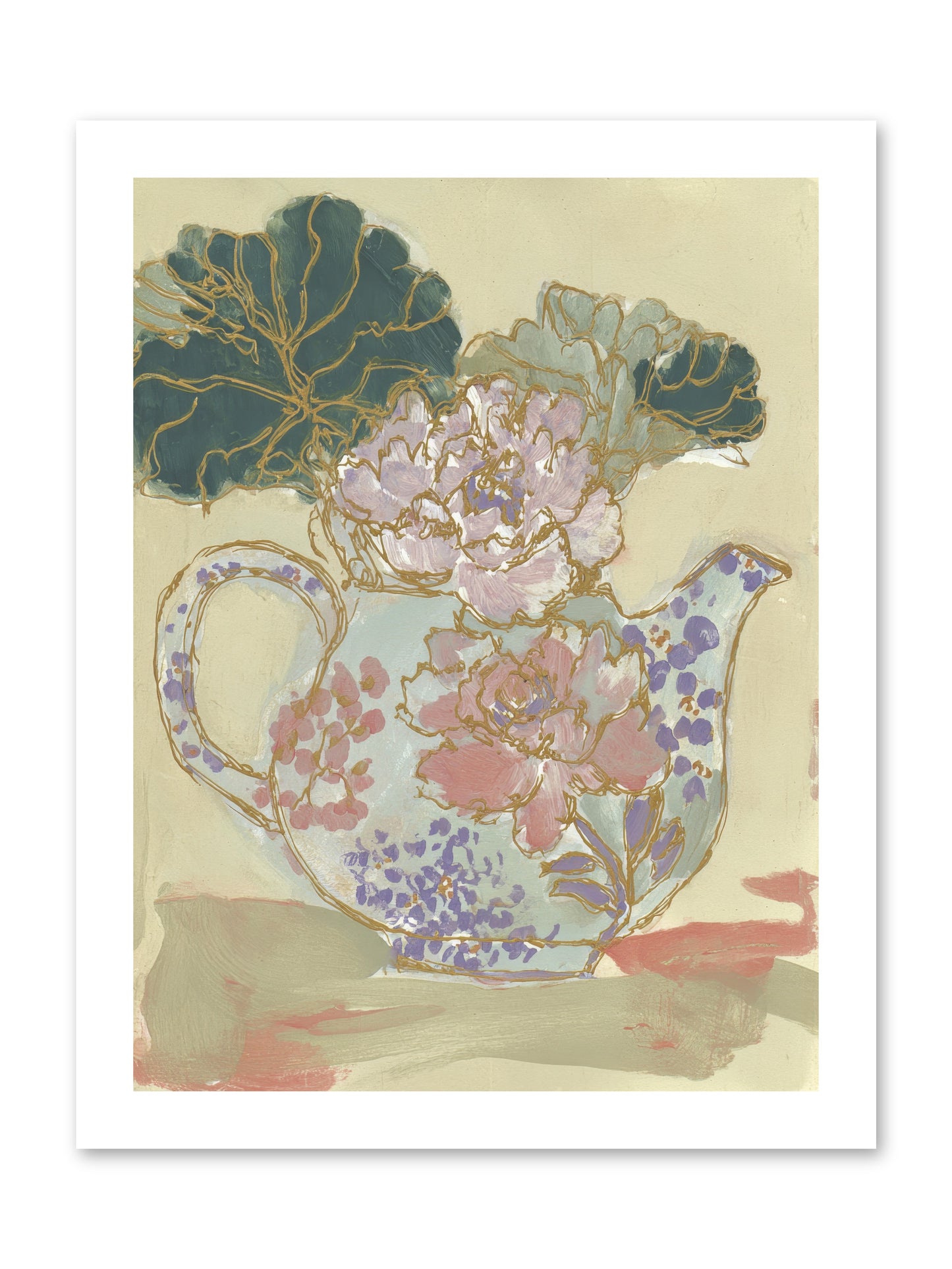 Garden Interludes No.1 -- Paper Print 12x16