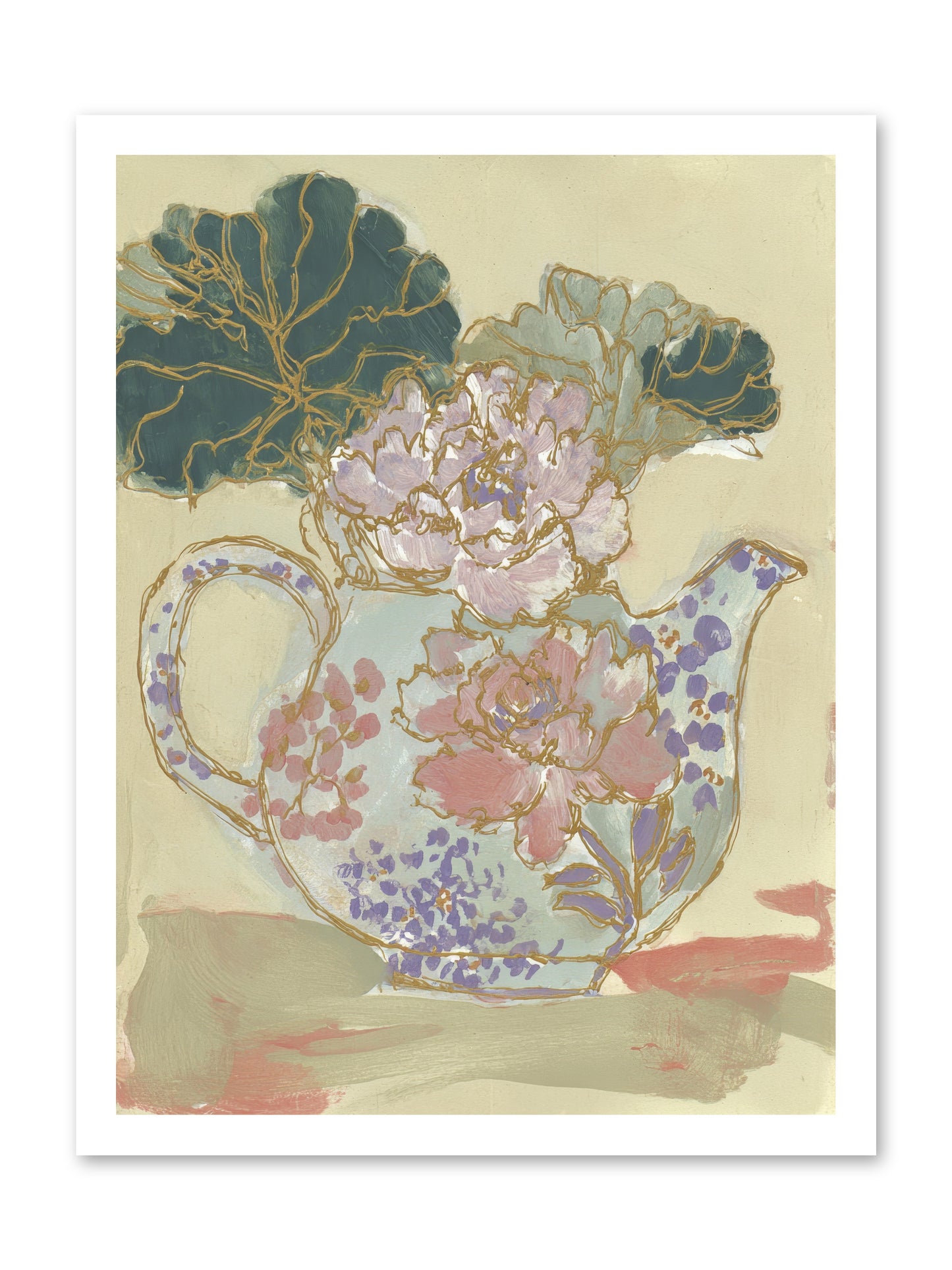 Garden Interludes No.1 -- Paper Print 18x24