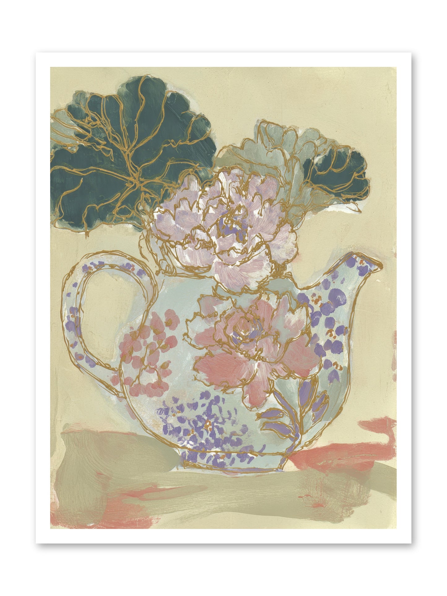 Garden Interludes No.1 -- Loose Canvas Print 24x32