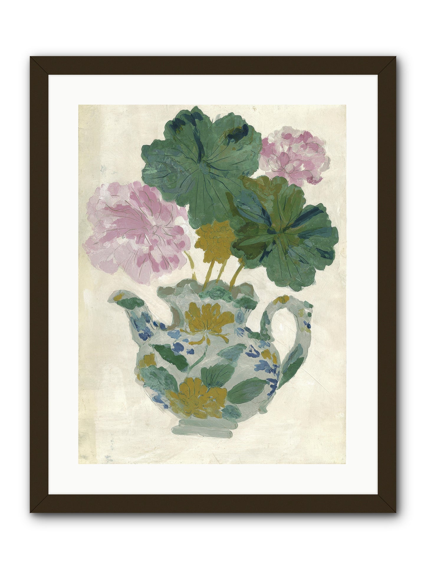 Garden Interludes No.2 -- Framed Print - Black 18x24