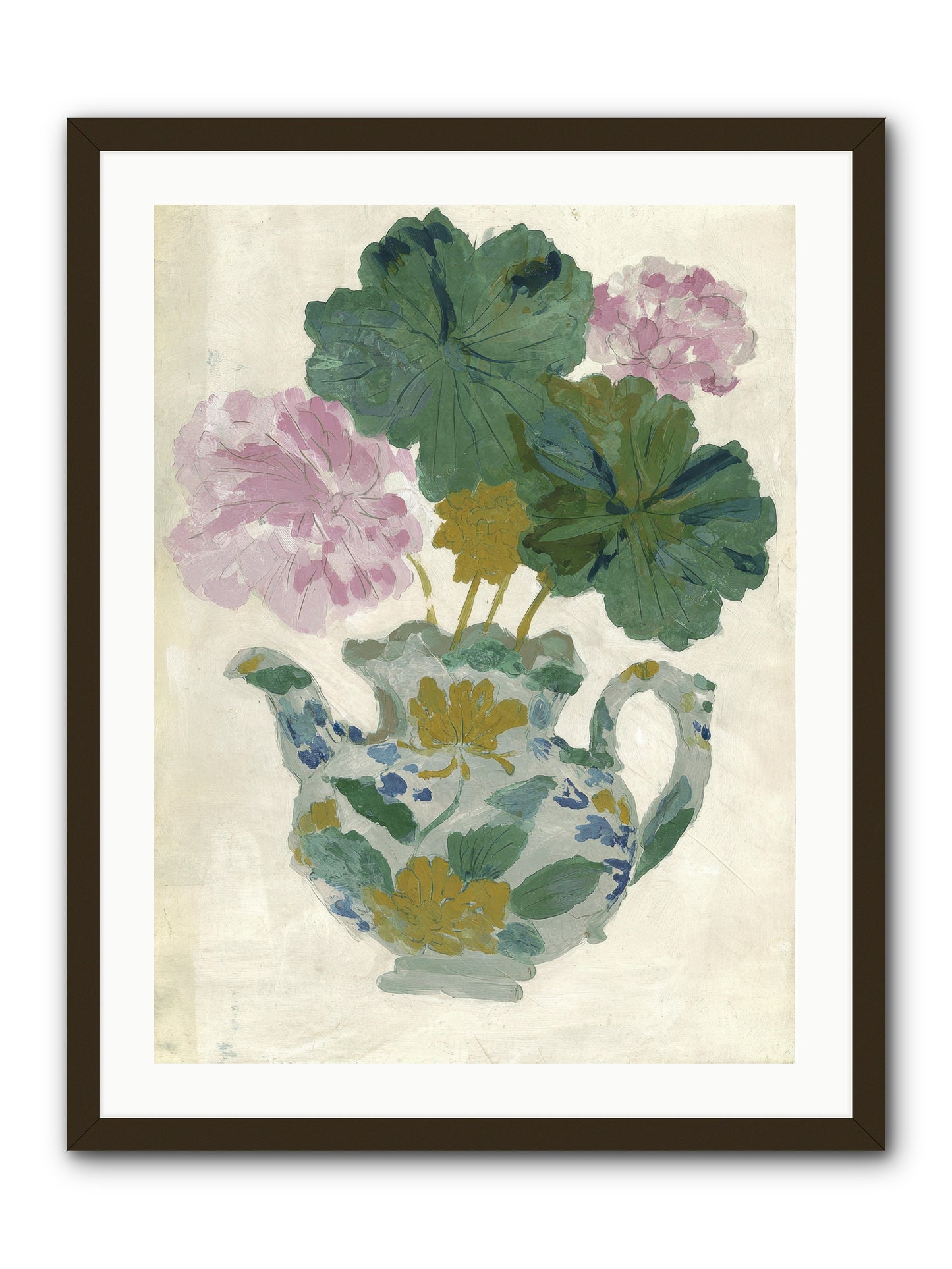 Garden Interludes No.2 -- Framed Print - Black 24x32