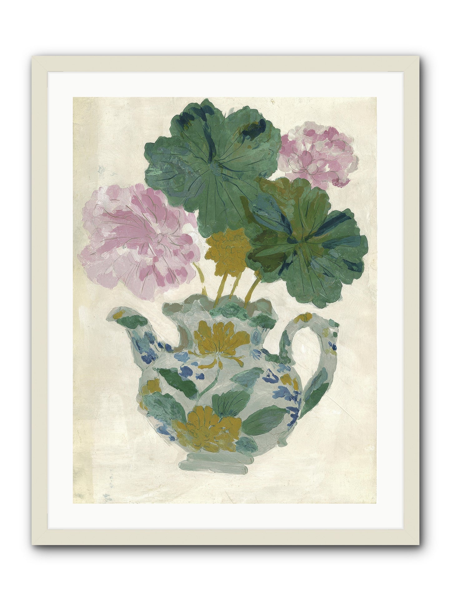 Garden Interludes No.2 -- Framed Print - White 24x32