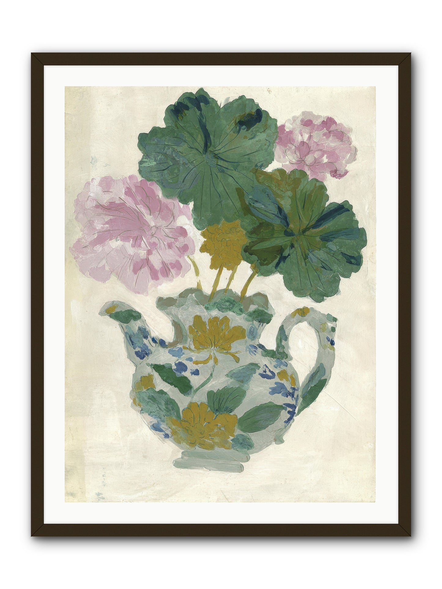 Garden Interludes No.2 -- Framed Print - Black 30x40