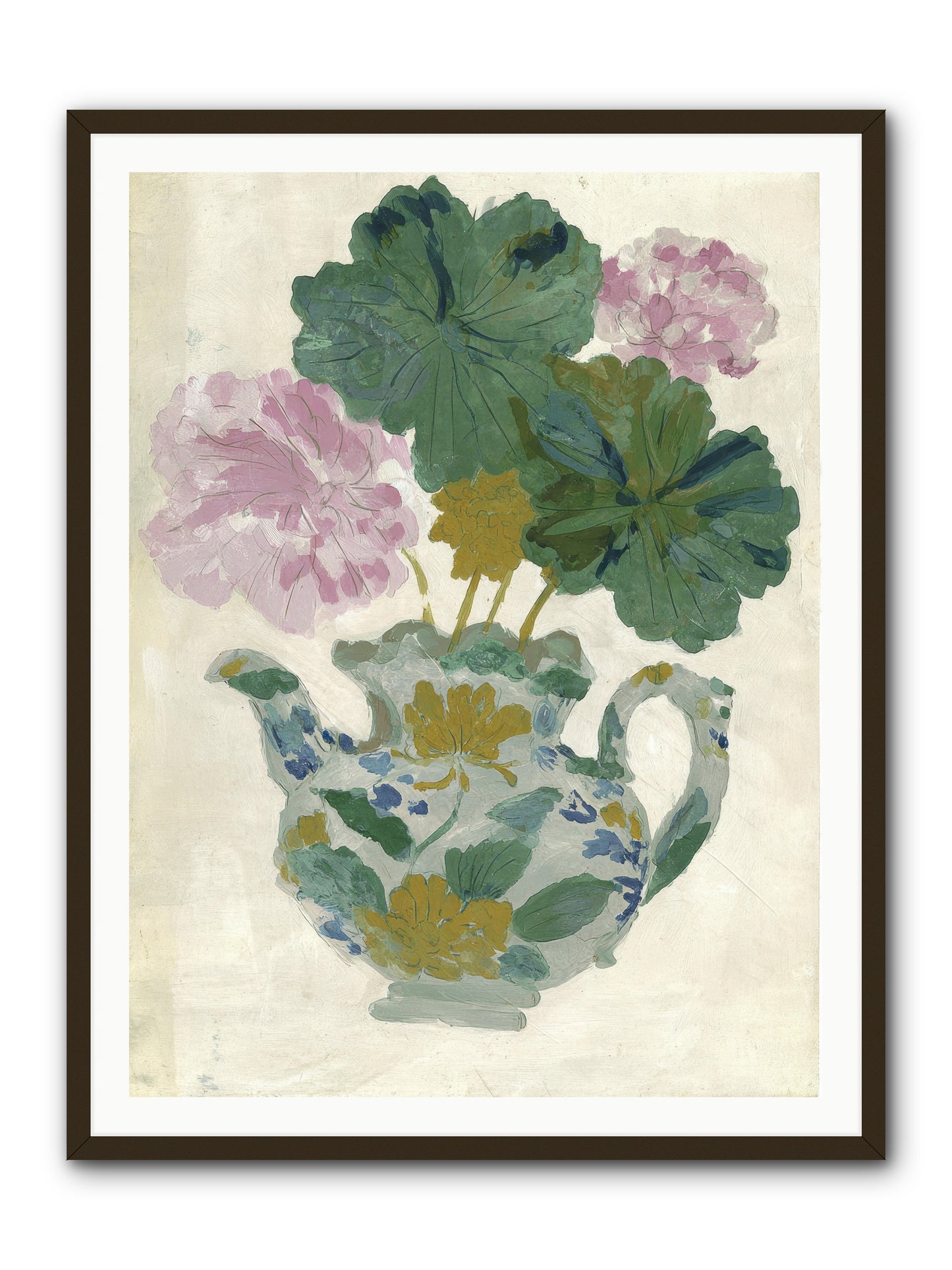 Garden Interludes No.2 -- Framed Print - Black 36x48