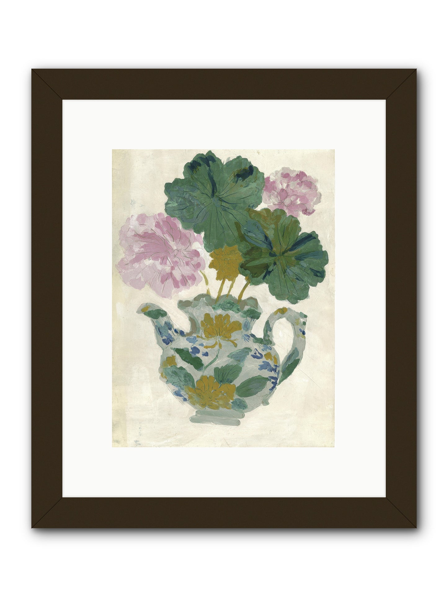 Garden Interludes No.2 -- Framed Print - Black 9x12
