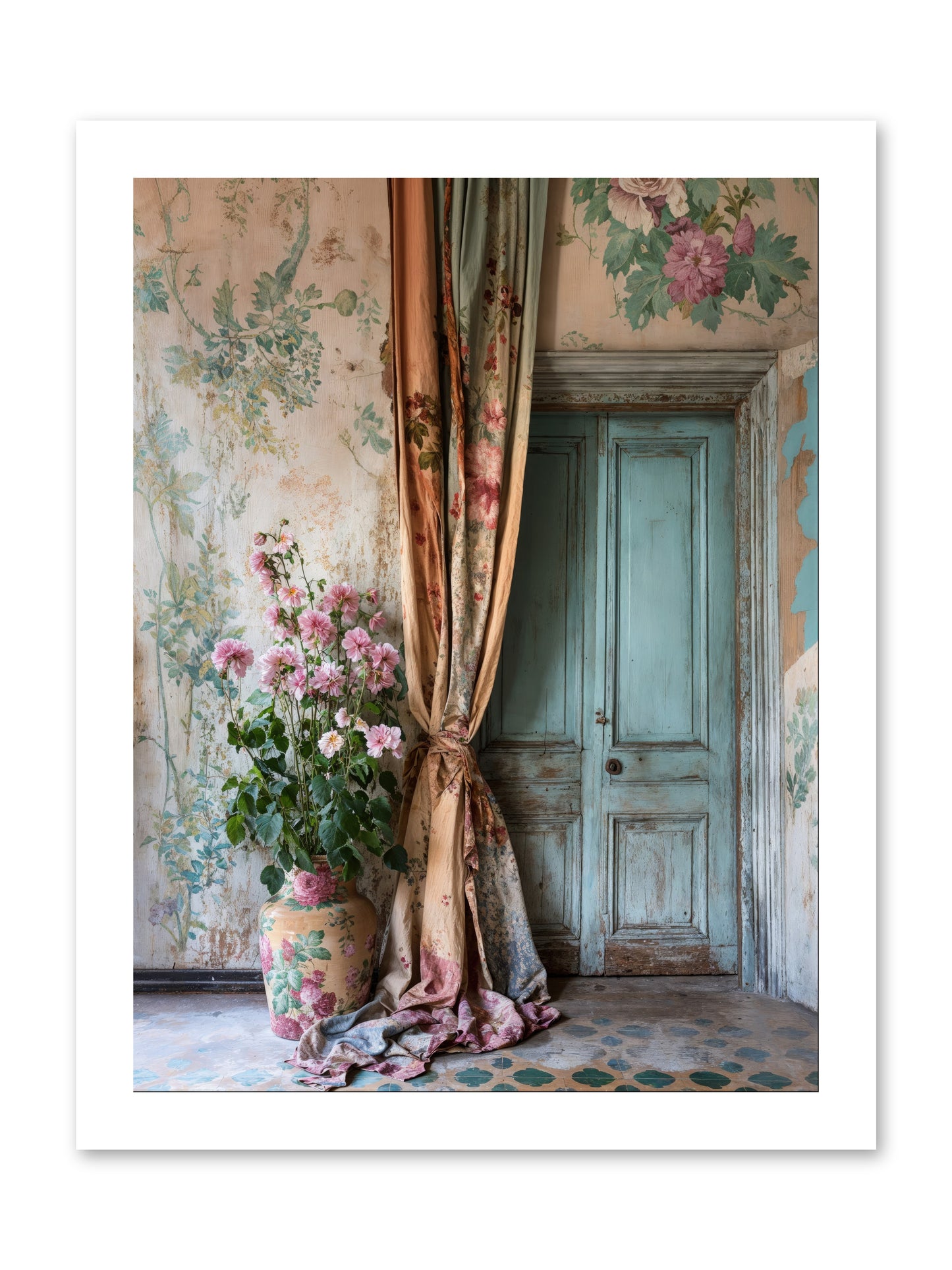 Garden Of Hidden Stars -- Loose Canvas Print 12x16