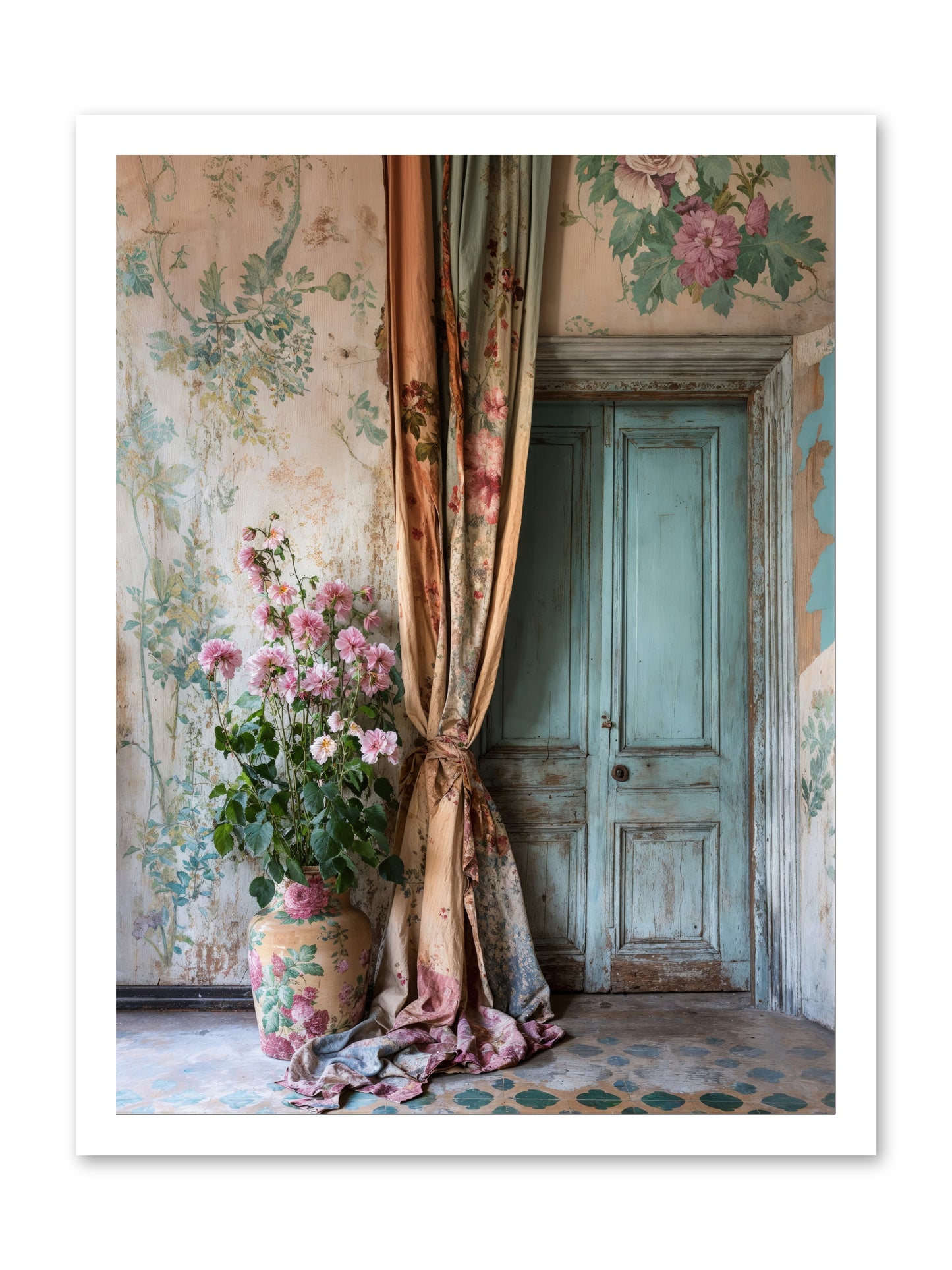 Garden Of Hidden Stars -- Loose Canvas Print 18x24