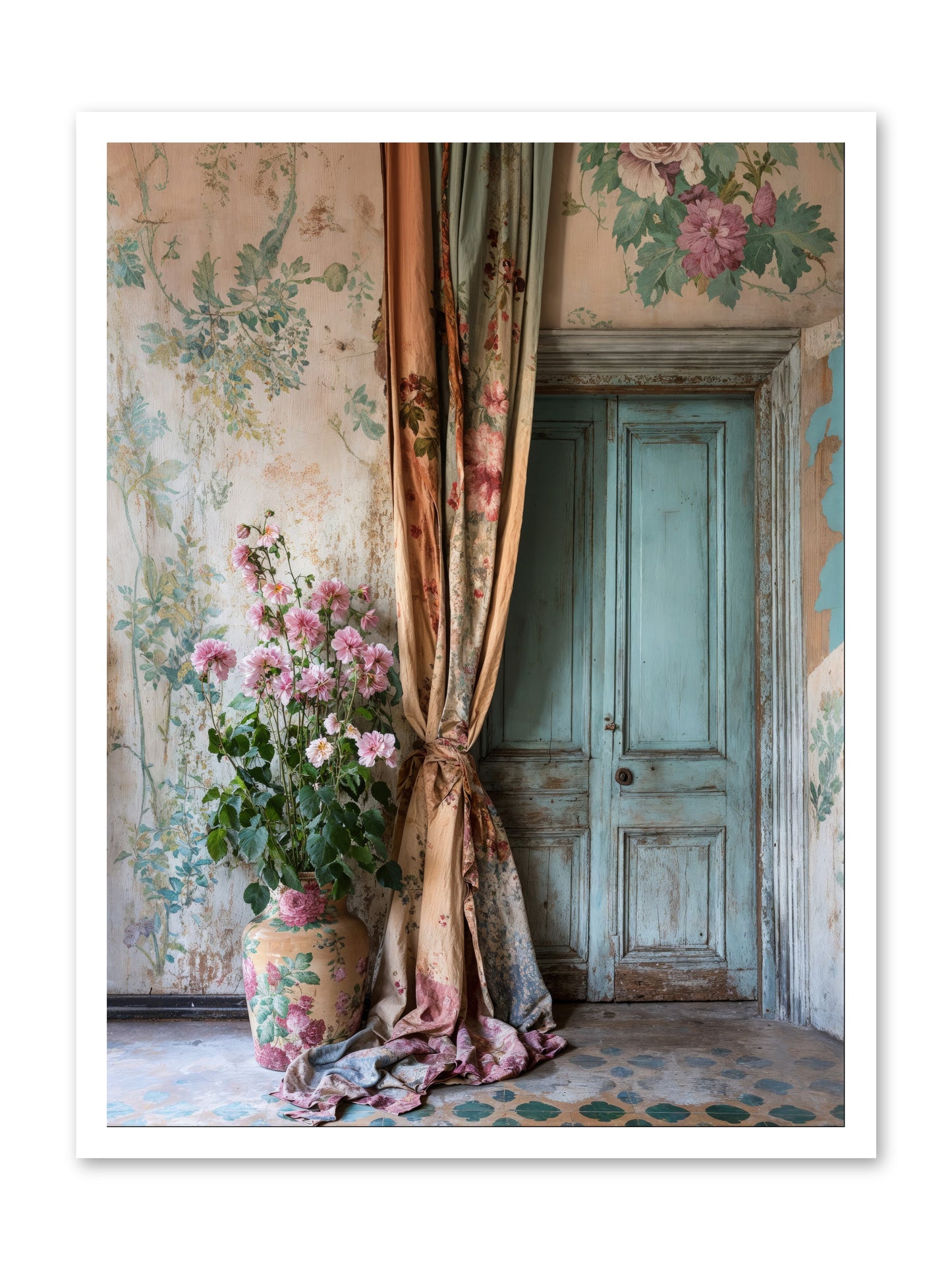 Garden Of Hidden Stars -- Loose Canvas Print 24x32