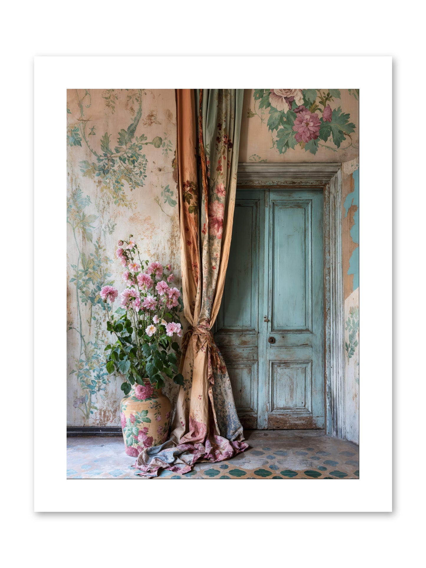 Garden Of Hidden Stars -- Loose Canvas Print 9x12
