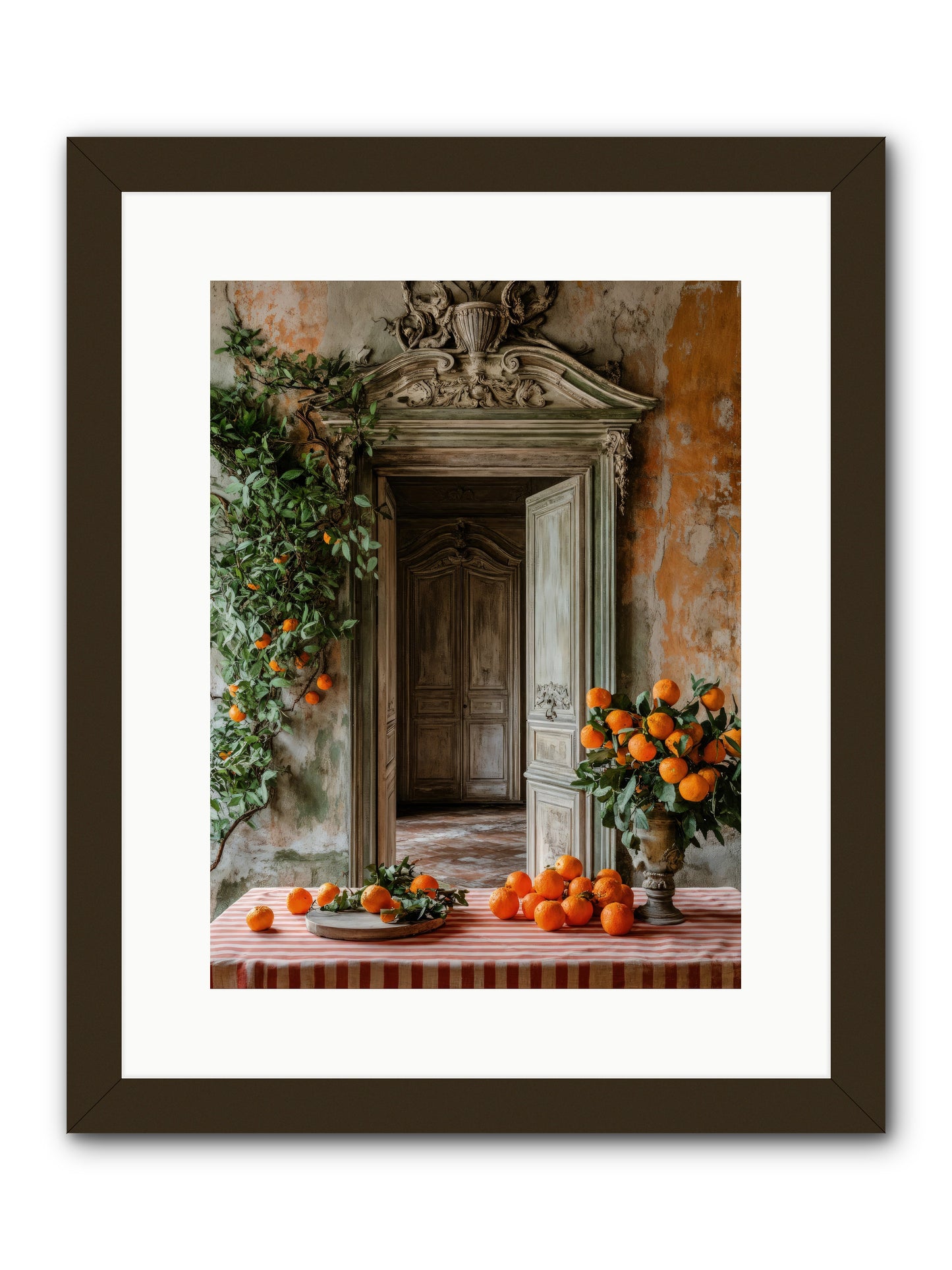 Garden Of Lost Dukes -- Framed Print - Black 12x16