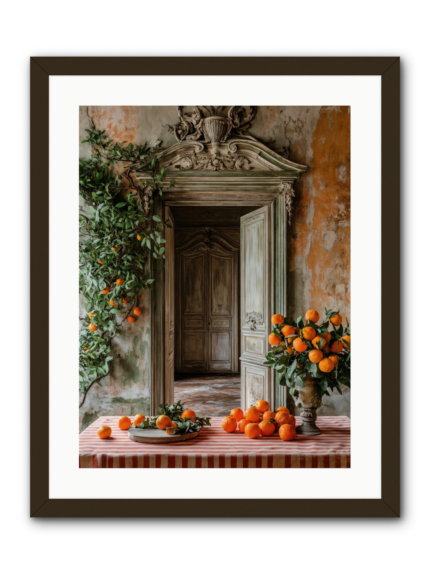 Garden Of Lost Dukes -- Framed Print - Black 18x24