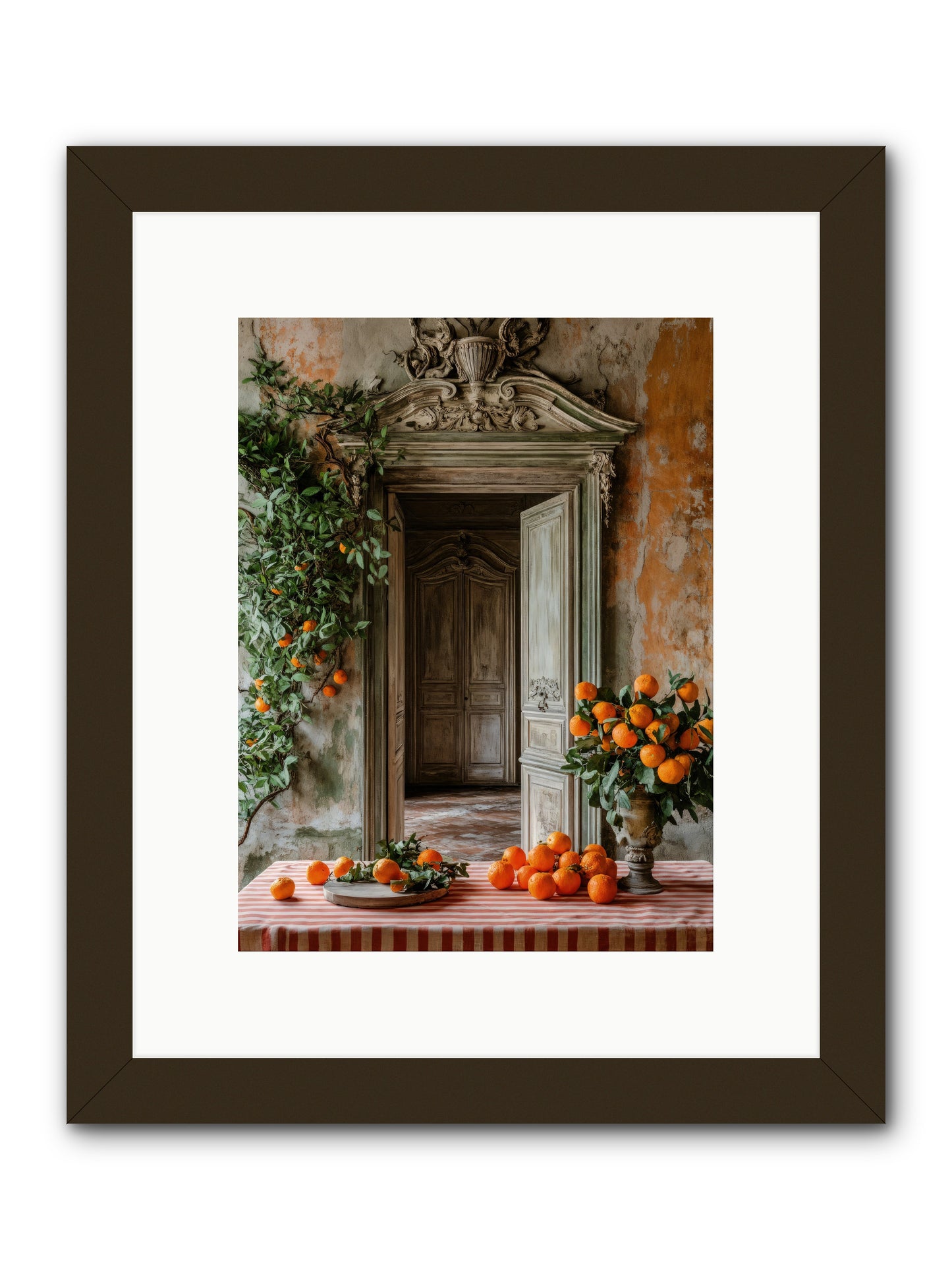Garden Of Lost Dukes -- Framed Print - Black 9x12
