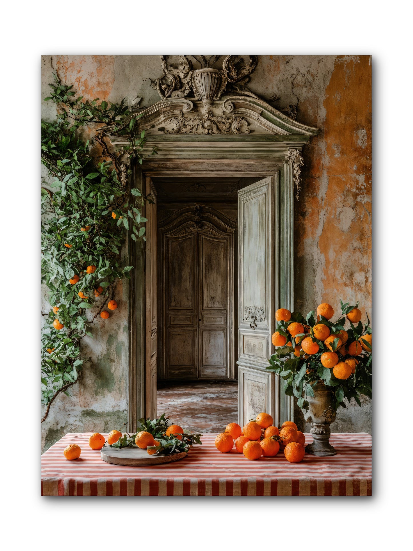 Garden Of Lost Dukes -- Wrapped Canvas 9x12