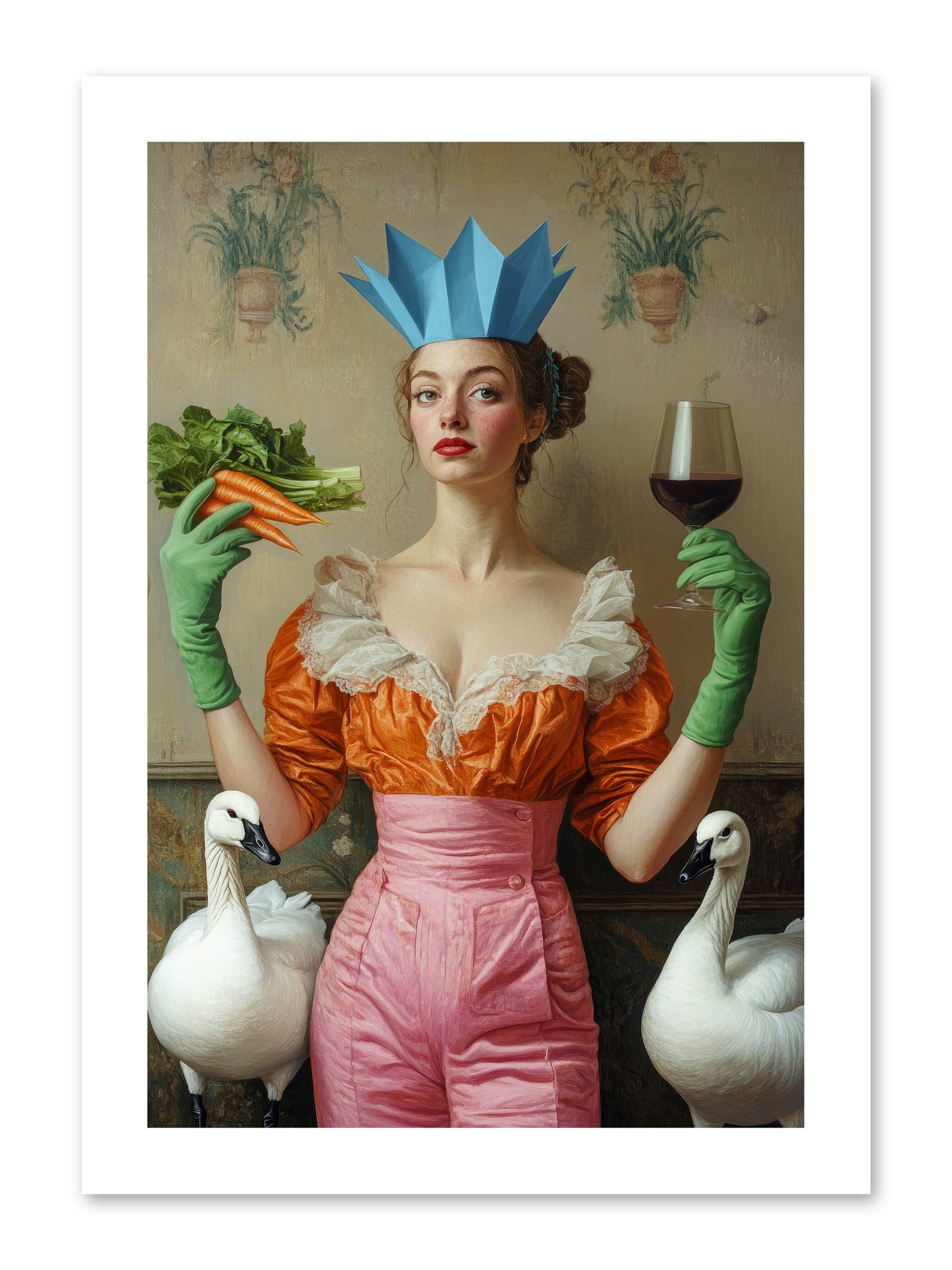 Garden Of Mad Delights -- Paper Print 10x15