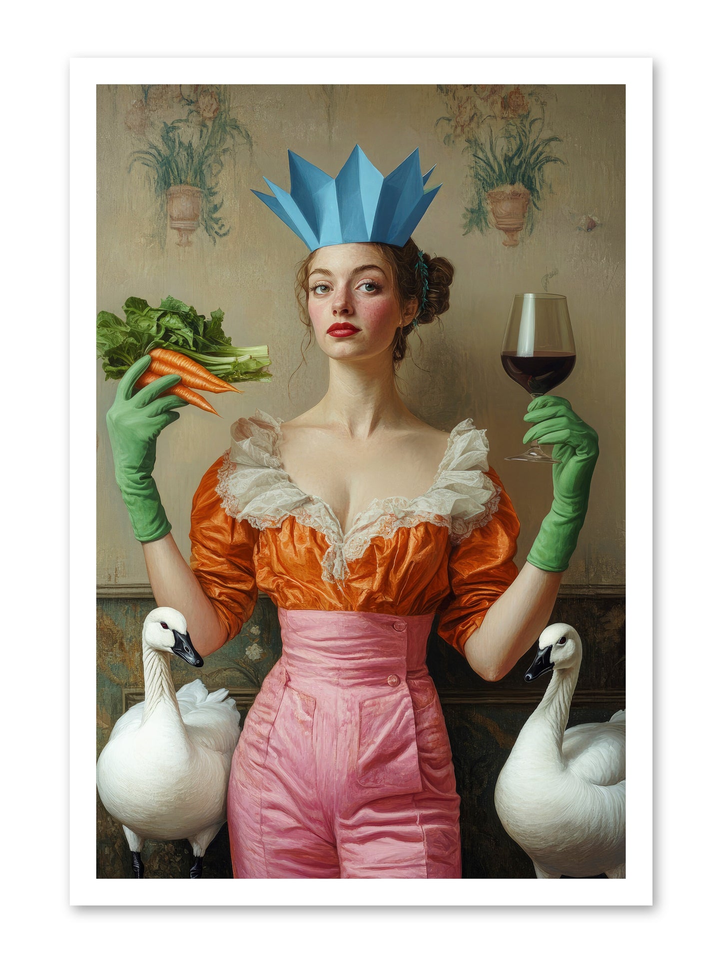 Garden Of Mad Delights -- Paper Print 20x30