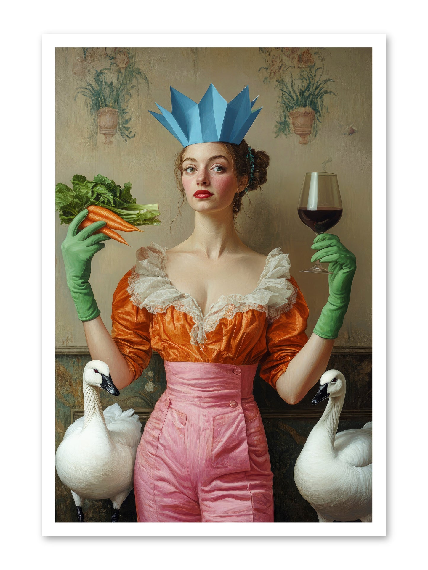 Garden Of Mad Delights -- Paper Print 24x36