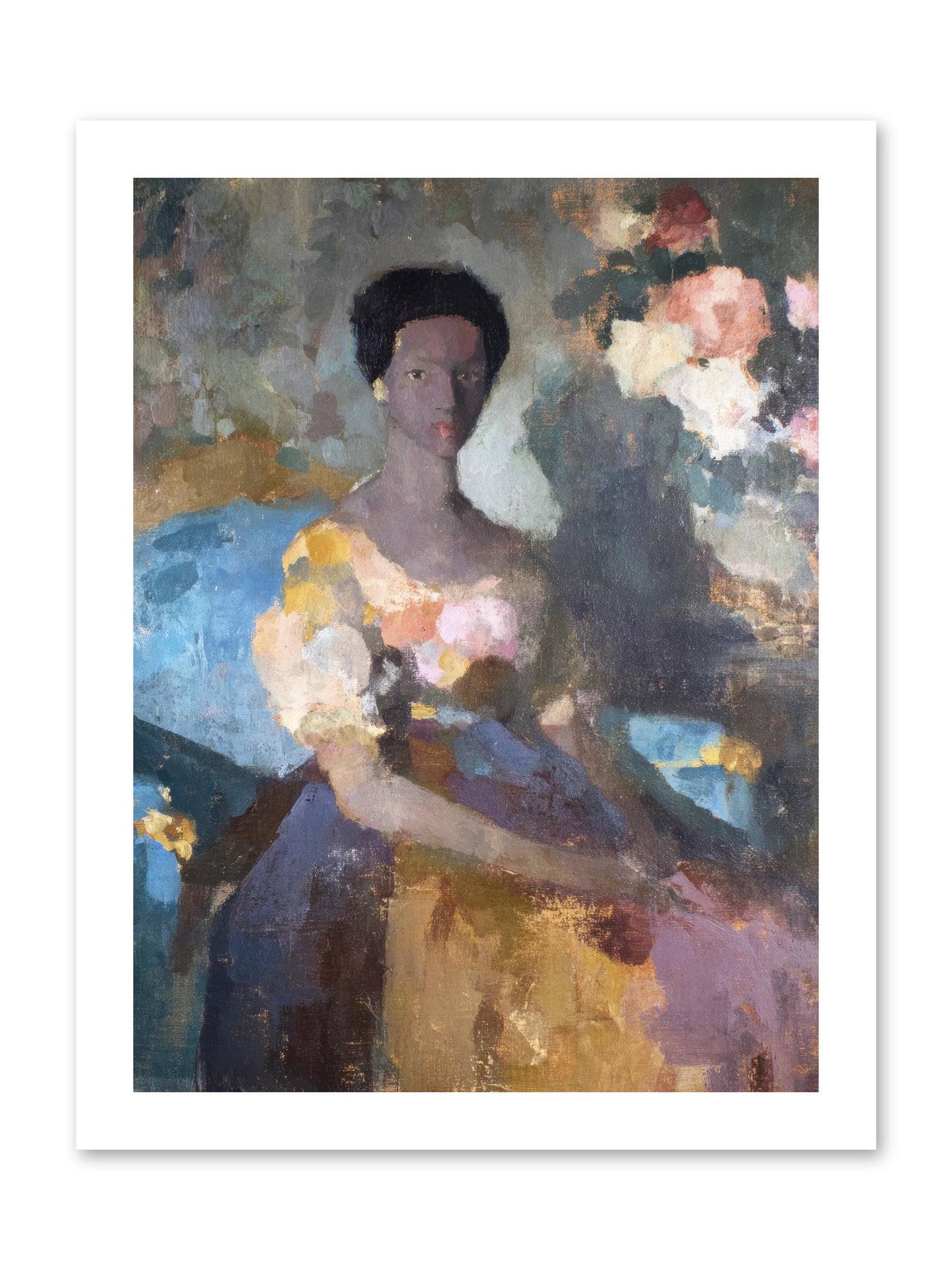 Garden Suite on Rue Amour -- Loose Canvas Print 12x16