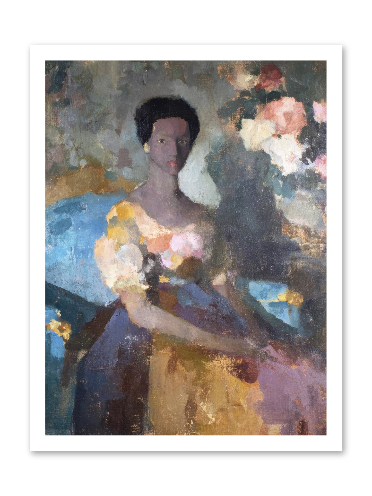 Garden Suite on Rue Amour -- Loose Canvas Print 18x24
