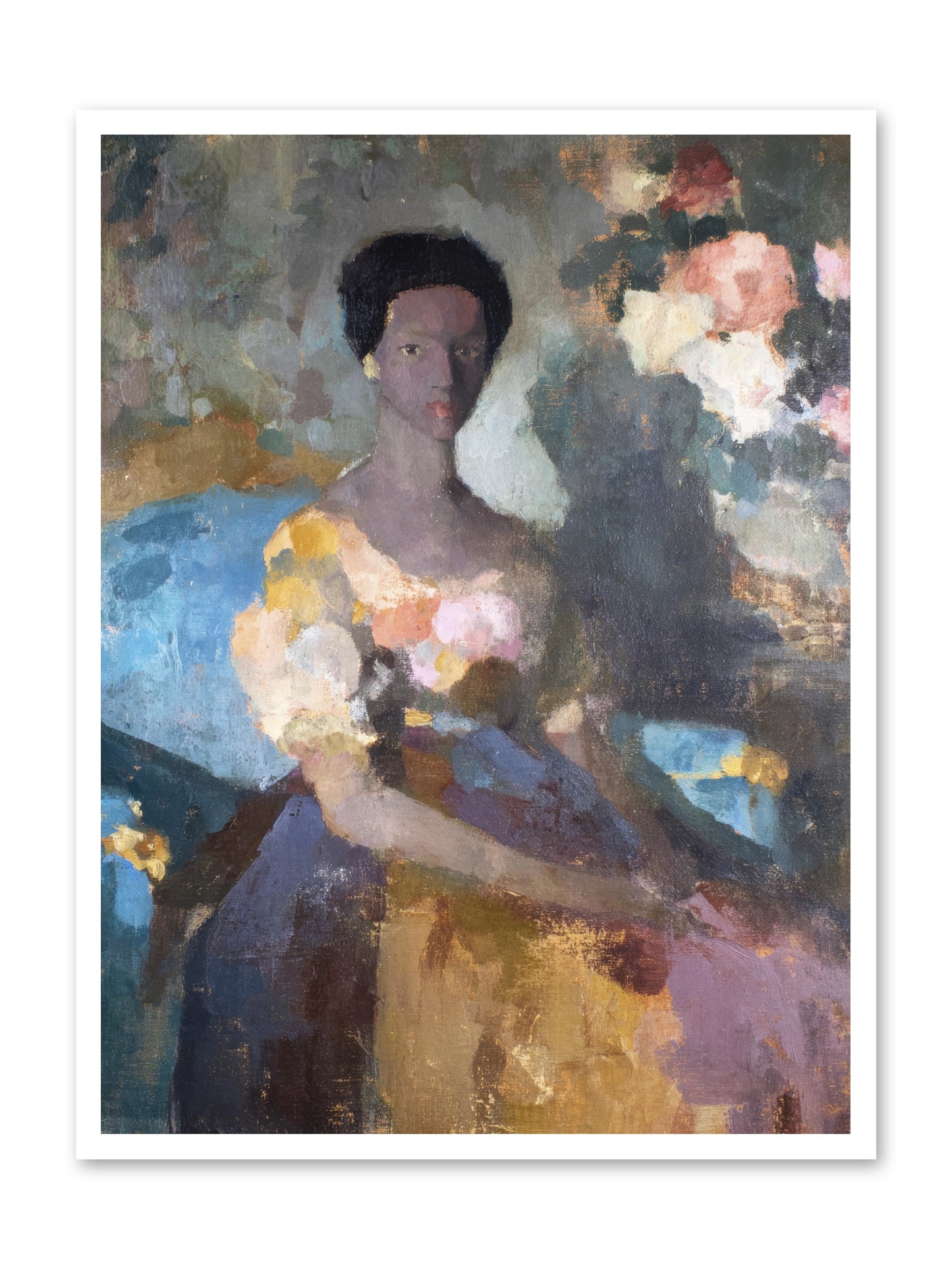 Garden Suite on Rue Amour -- Paper Print 30x40